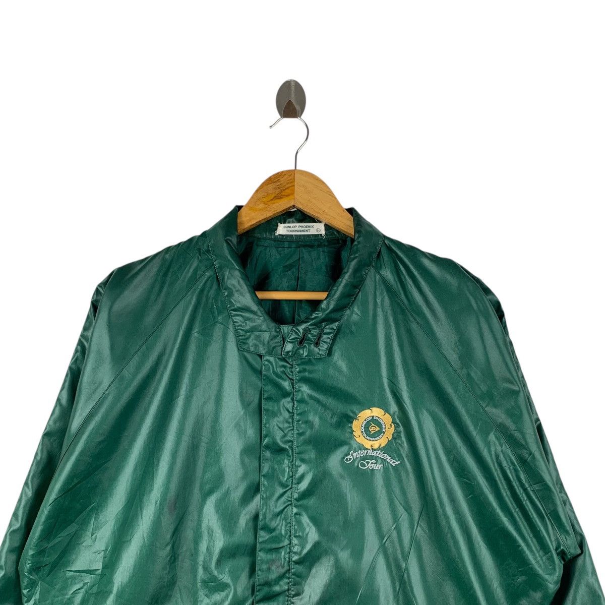 Dunlop × Phenix × Vintage Vintage DUNLOP Phoenix Tournament Small Logo Bomber Jacket Size US L / EU 52-54 / 3 - 4 Thumbnail
