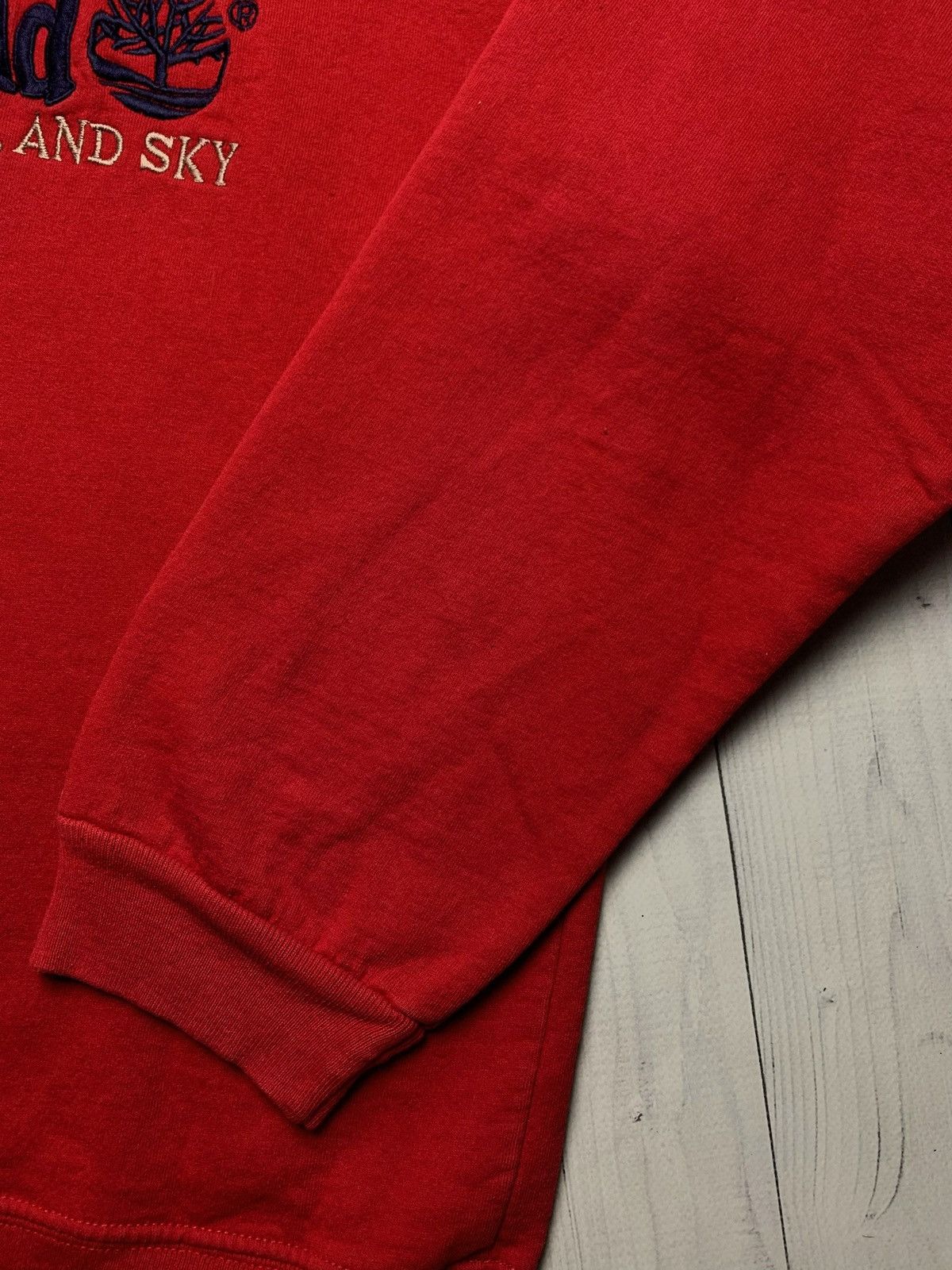 Timberland × Vintage Vintage Timberland sweatshirt big logo size M Size US M / EU 48-50 / 2 - 4 Thumbnail