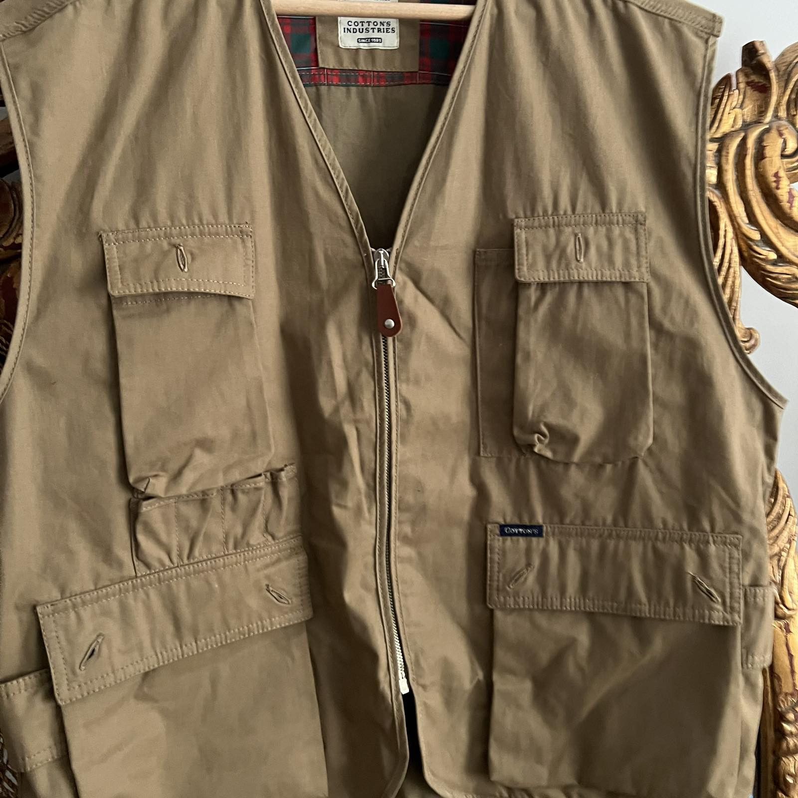 Vintage Vintage Hunting vest 90s Size US L / EU 52-54 / 3 - 5 Thumbnail