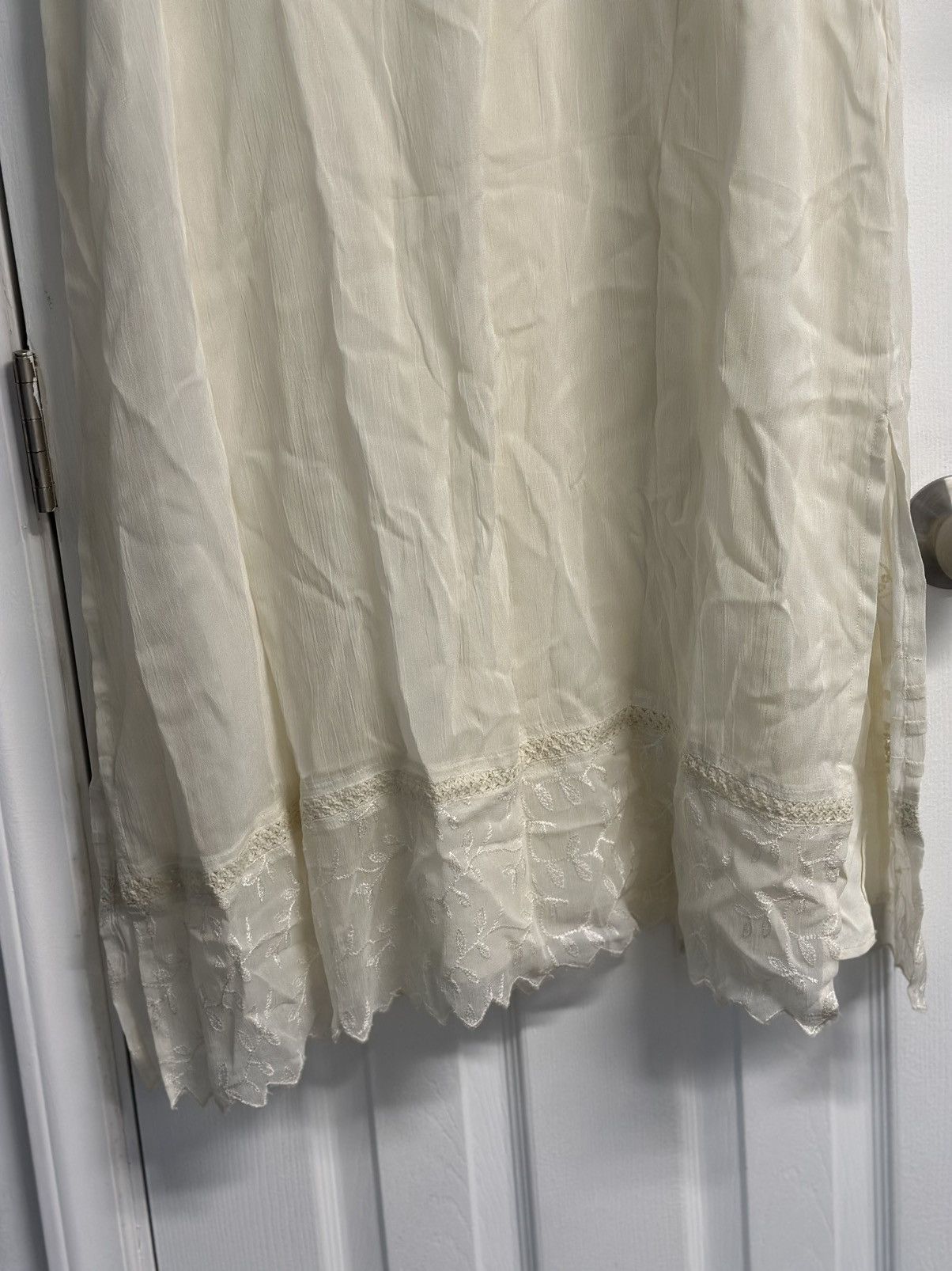 Other Vintage Boho Maxi Dress Size L / US 10 / IT 46 - 6 Thumbnail