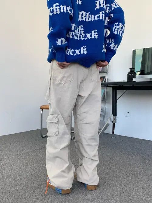 Vintage Street pants with zipper Size US 32 / EU 48 - 3 Thumbnail