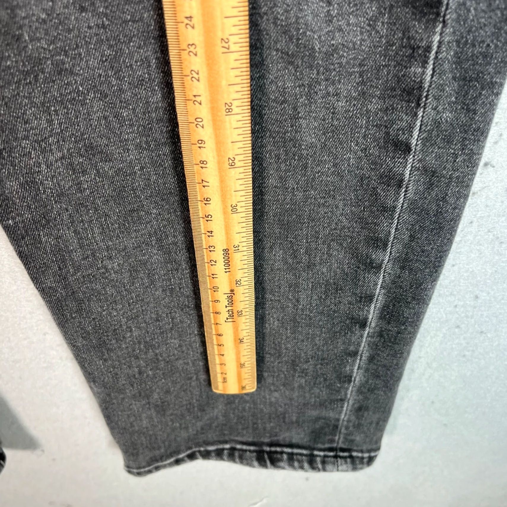 Everlane EVERLANE Straight-Leg Jeans Gray Adult 40 x 29 Cotton Blend Denim Mens Size US 40 / EU 56 - 7 Thumbnail