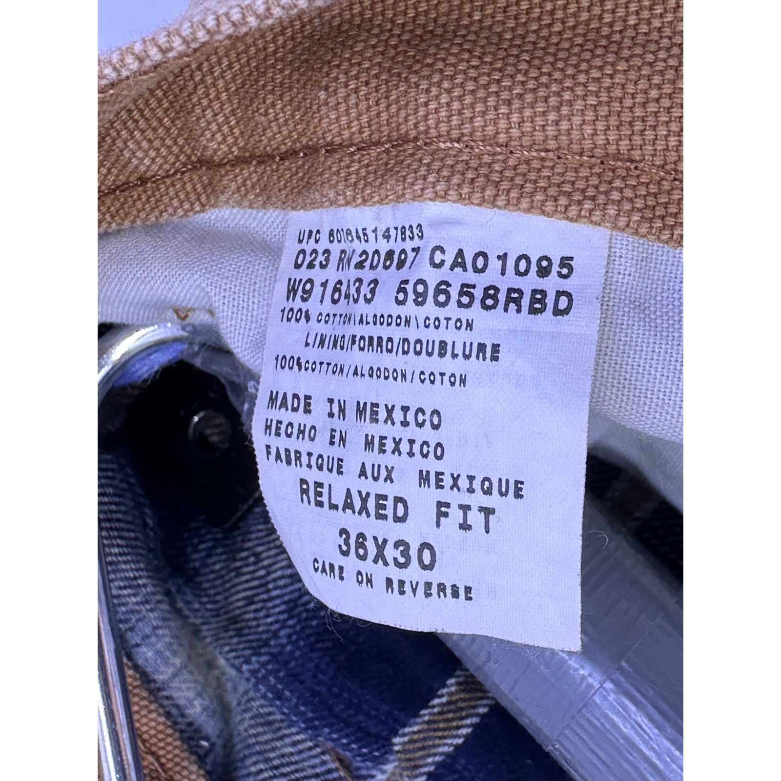 Dickies Dickies Brown Insulated Work Jeans Size 36x30 Size US 36 / EU 52 - 7 Thumbnail