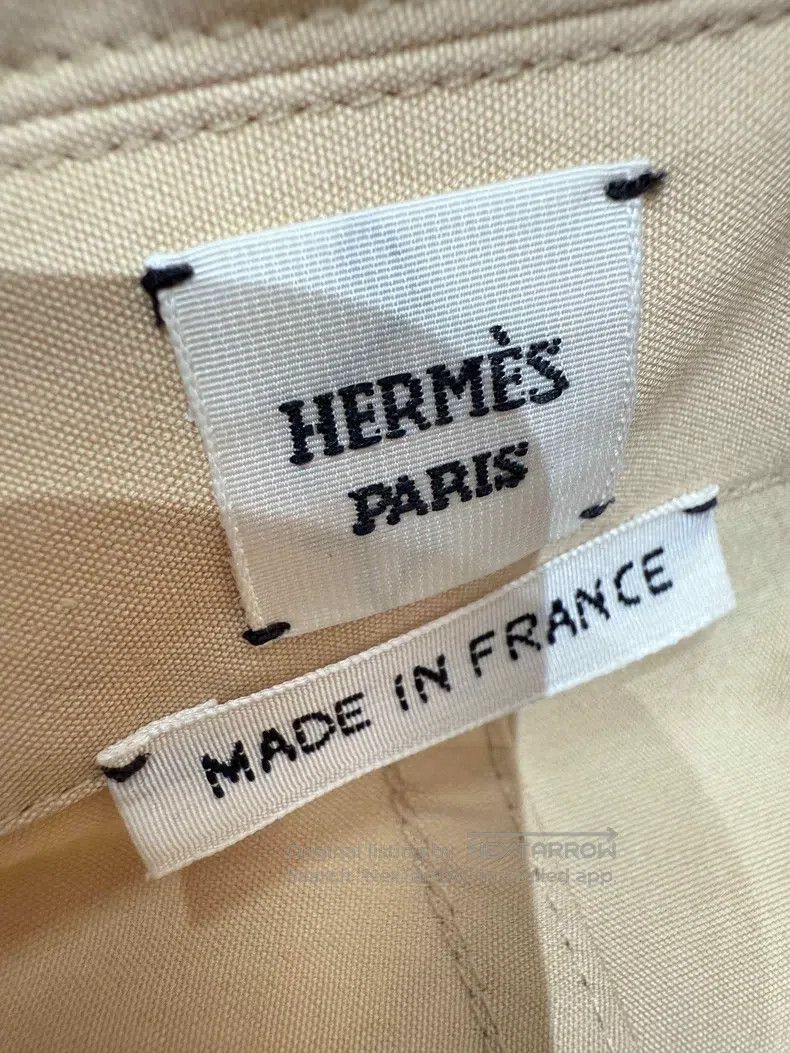 Hermes Hermes Irregular Structure Shirt Jacket, Khaki Size XS / US 0-2 / IT 36-38 - 3 Thumbnail