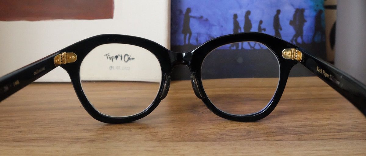 Designer Rock Paper Scissors Glasses - Handmade in Japan Size ONE SIZE - 5 Thumbnail