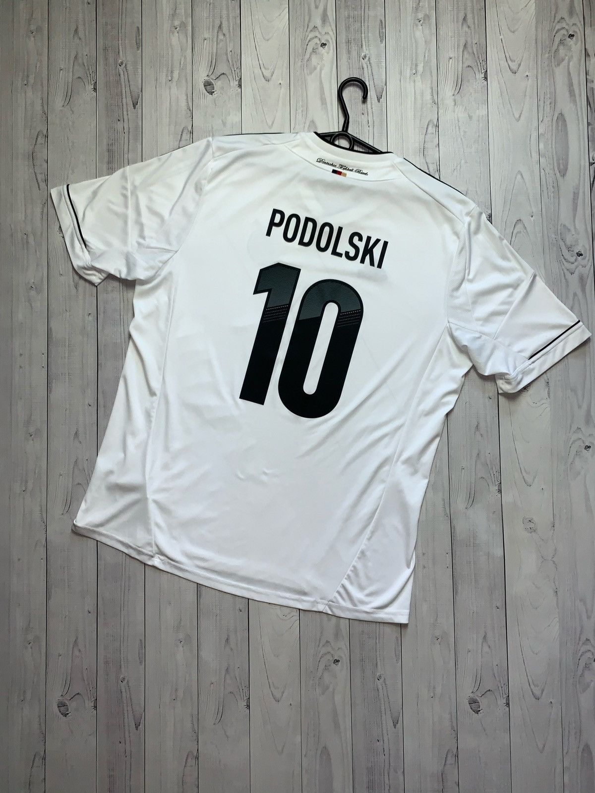 Vintage Adidas Germany soccer jersey podolski Size XL Size US XL / EU 56 / 4 - 10 Thumbnail