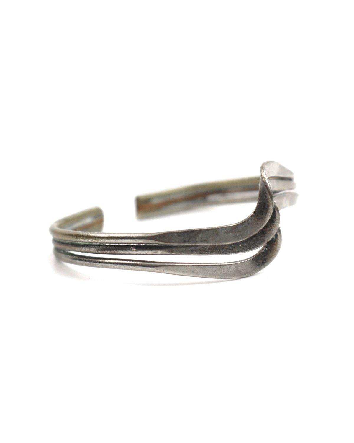 Hysteric Glamour 2000S JAPANESE MADE LIQUID ARC SILVER-PLATED CUFF Size ONE SIZE - 3 Thumbnail