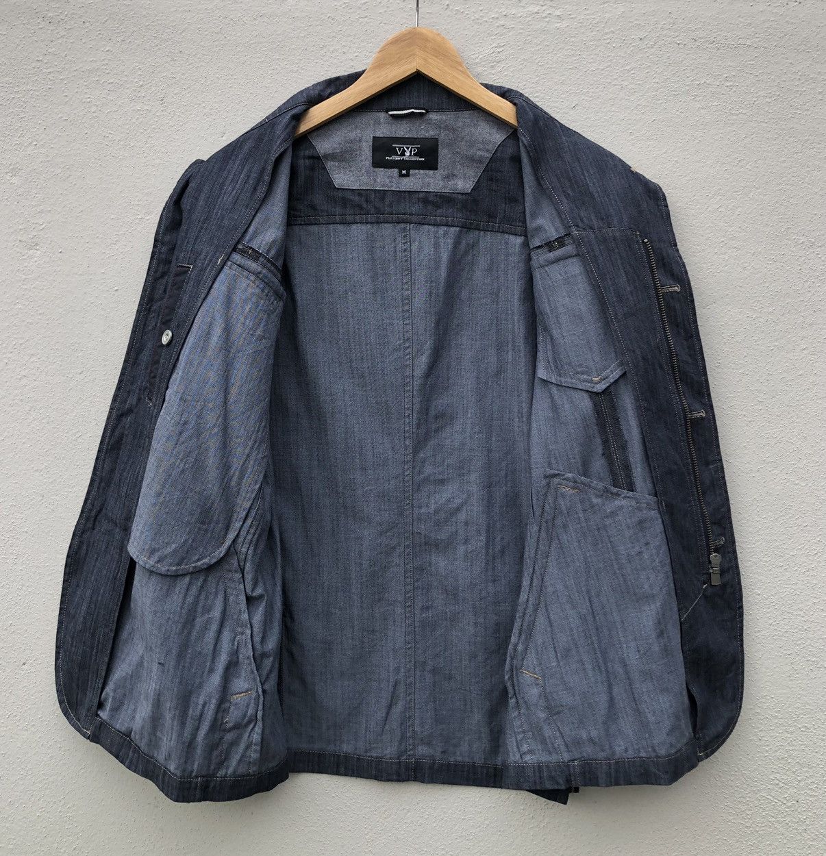 Playboy Vintage VIP Playboy Collection Denim Jacket Size US M / EU 48-50 / 2 - 9 Thumbnail