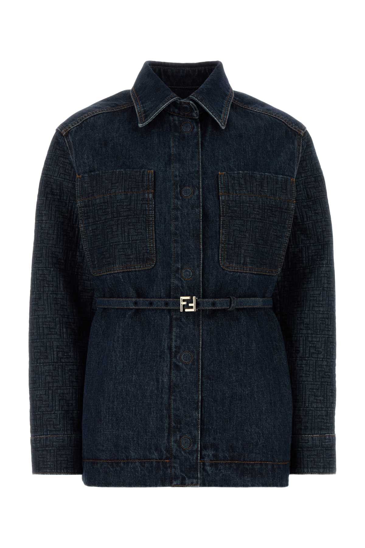 Fendi Denim Jacket Size XS / US 0-2 / IT 36-38 - 1 Thumbnail