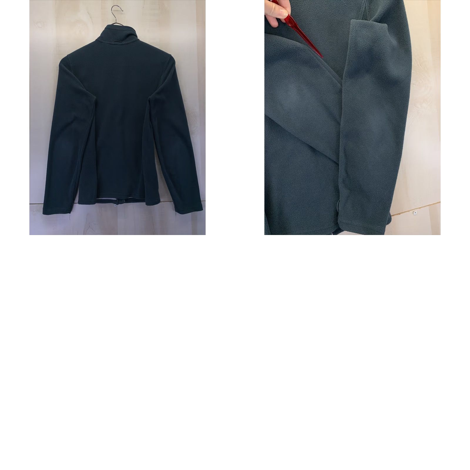Eddie Bauer VINTAGE Eddie Bauer Polartec Womens Fleece Full Zip Jacket XS Green Blue Regular Sized Womens Jacket Size XS / US 0-2 / IT 36-38 - 8 Thumbnail