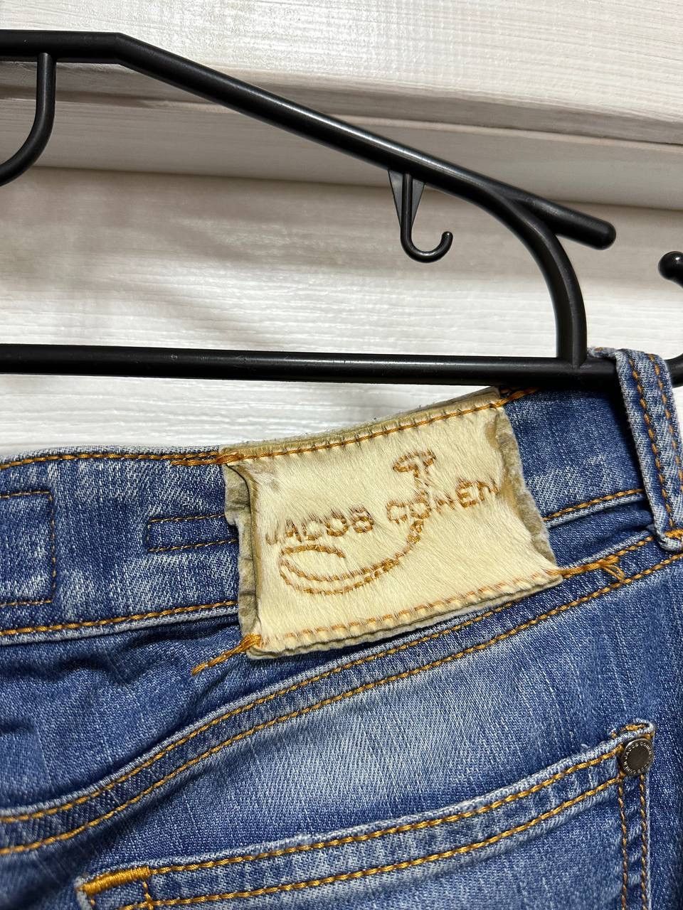 Jacob Cohen × Japanese Brand Jacob Cohen blue denim handmade denim pants jeans Size US 28 / EU 44 - 2 Thumbnail
