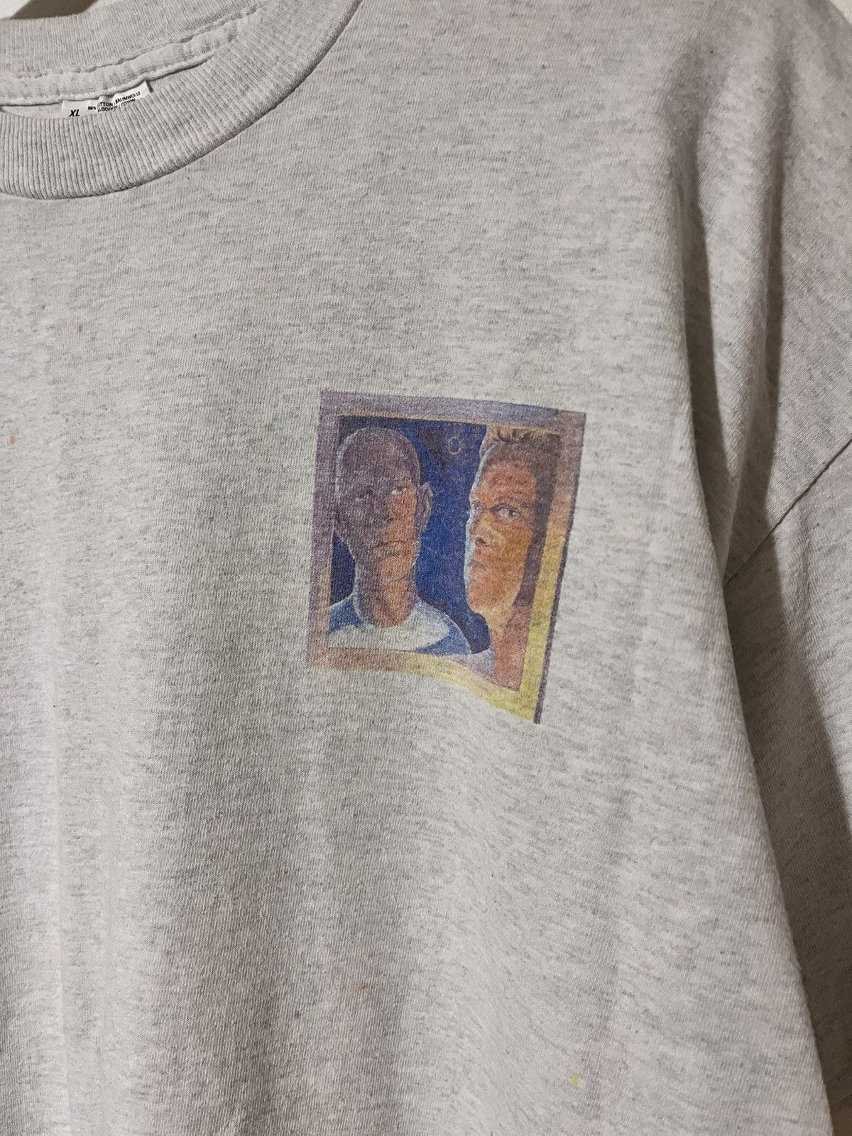 Vintage Erasure 💫 VTG Faded tshirt Size US XL / EU 56 / 4 - 3 Thumbnail