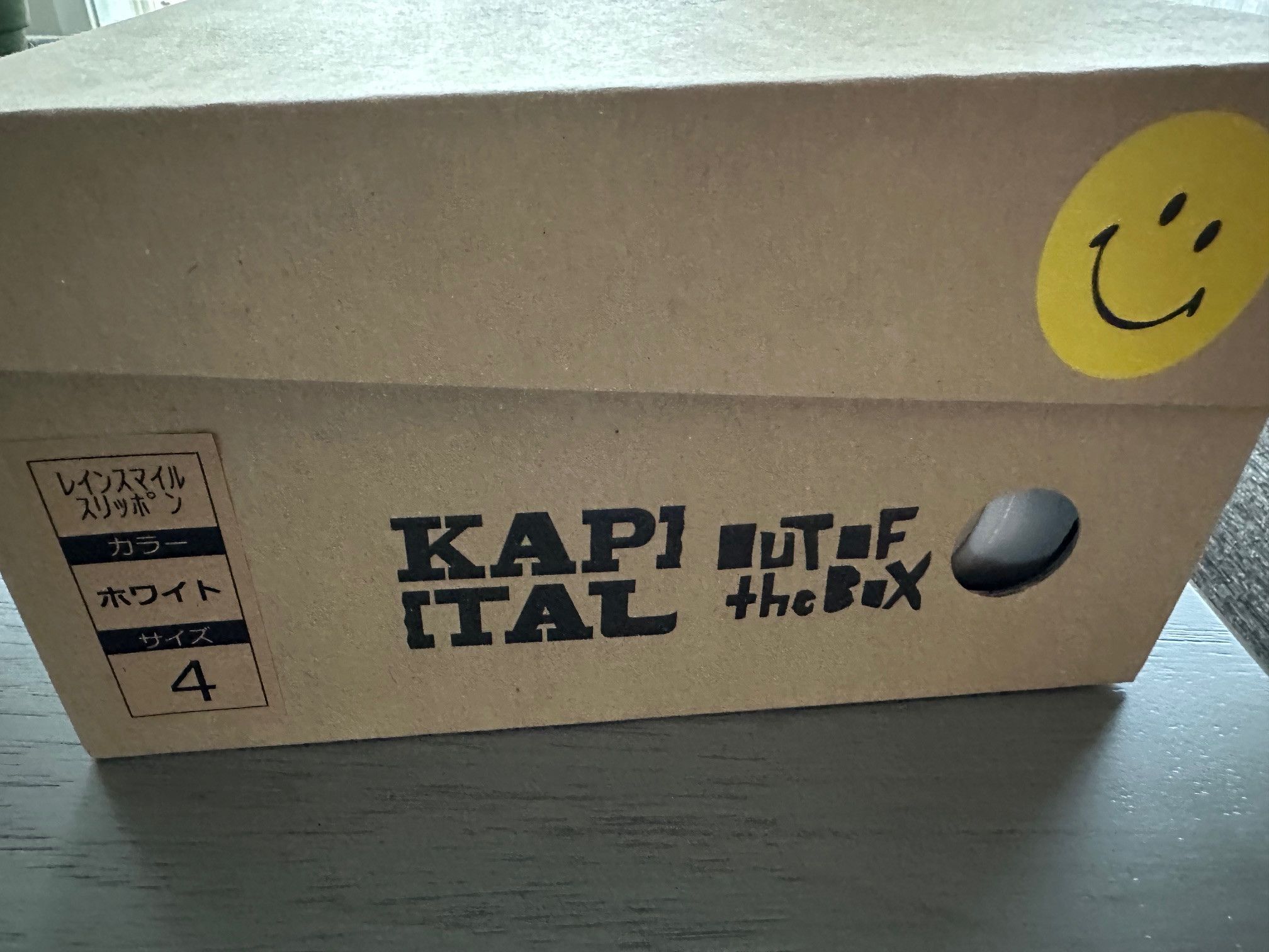 Kapital Kapital Cow Pattern Rain Smile Slip-On Shoe Size US 9.5 / EU 42-43 - 11 Thumbnail