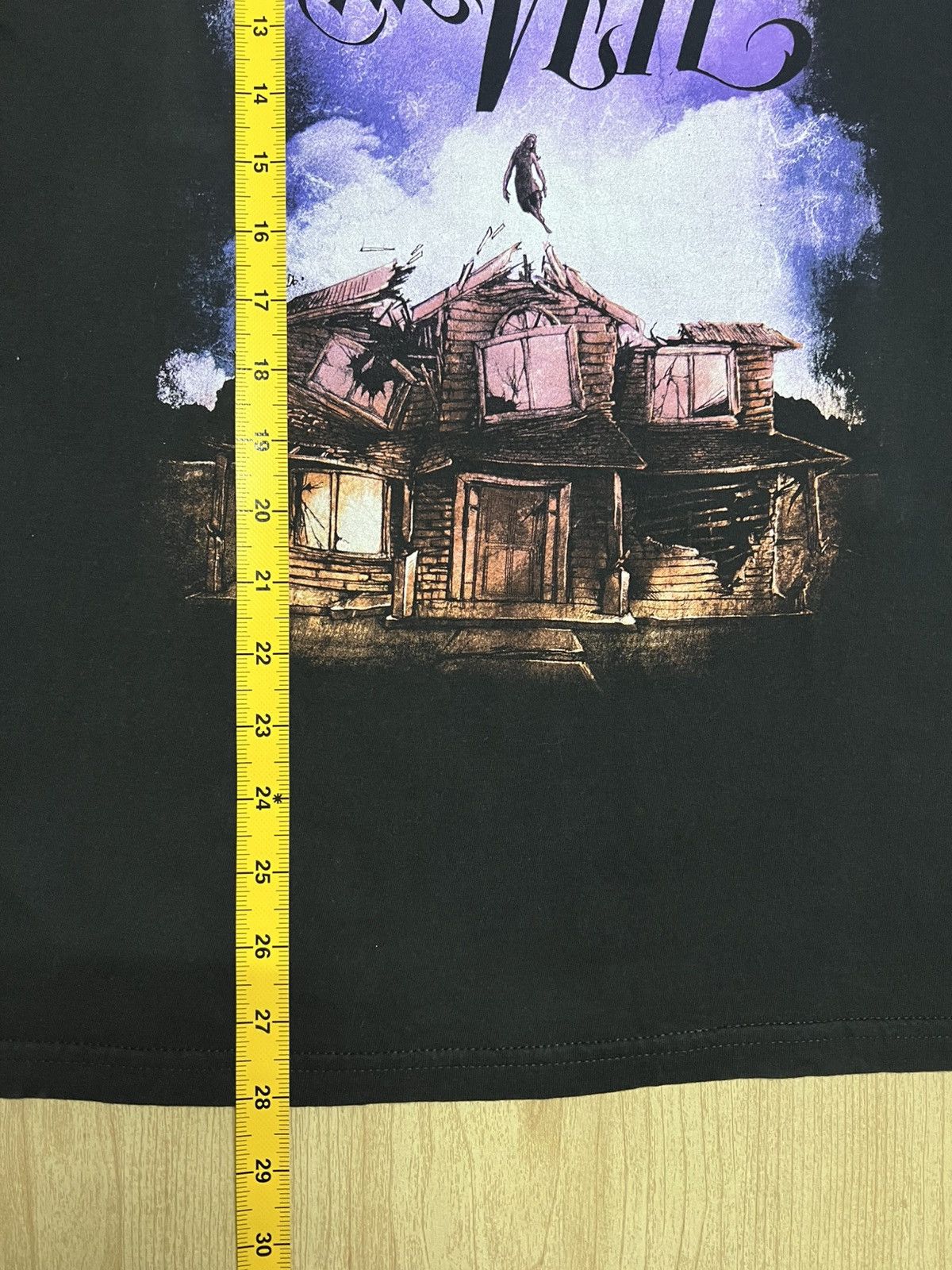 Band Tees Pierce The Veil Haunted House Graphic Tee Black L Size US L / EU 52-54 / 3 - 6 Thumbnail
