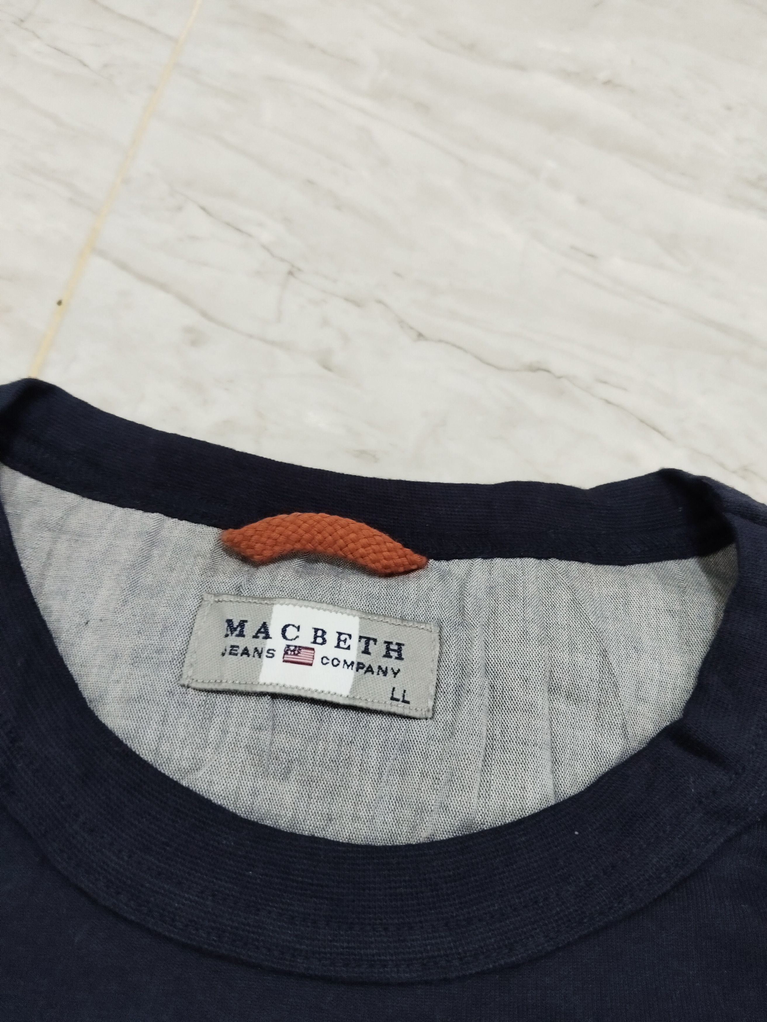 Japanese Brand × Macbeth × Vintage Vintage Macbeth Big Logo Sweatshirt Size US L / EU 52-54 / 3 - 5 Thumbnail