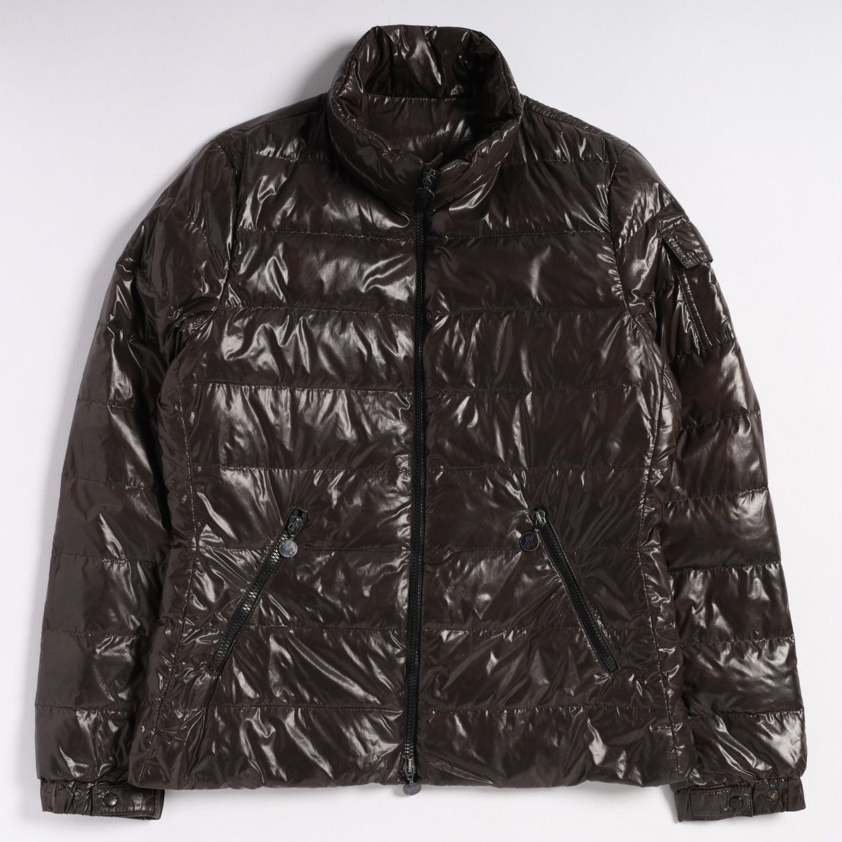 Moncler Moncler Vintage Bady Down Puffer Jacket Brown Size L / US 10 / IT 46 - 3 Thumbnail