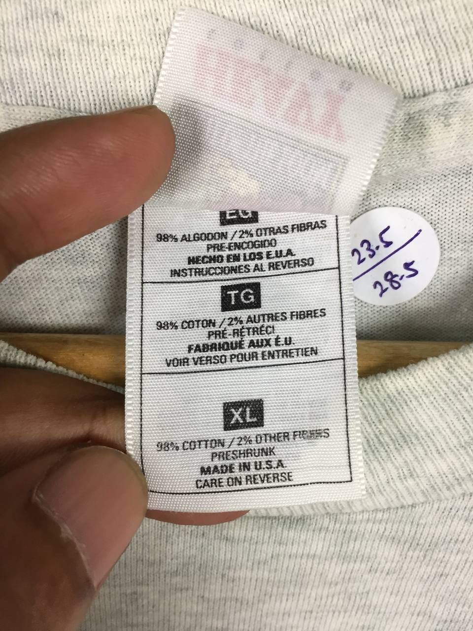 Fruit Of The Loom × Vintage Vtg 90s FOTL American Standard World's Safest Faucet Tee Size US XL / EU 56 / 4 - 17 Thumbnail