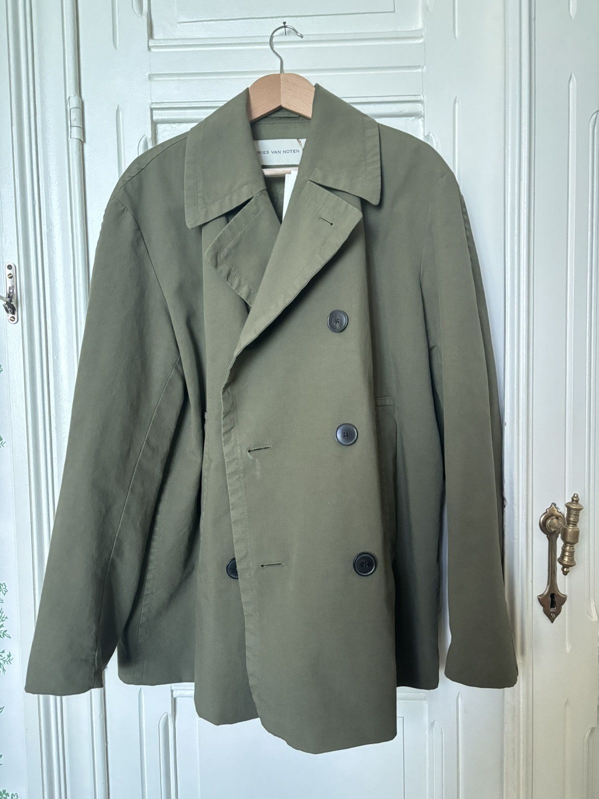 Dries Van Noten FW 24 25 double breasted coat new Size US L / EU 52-54 / 3 - 8 Thumbnail