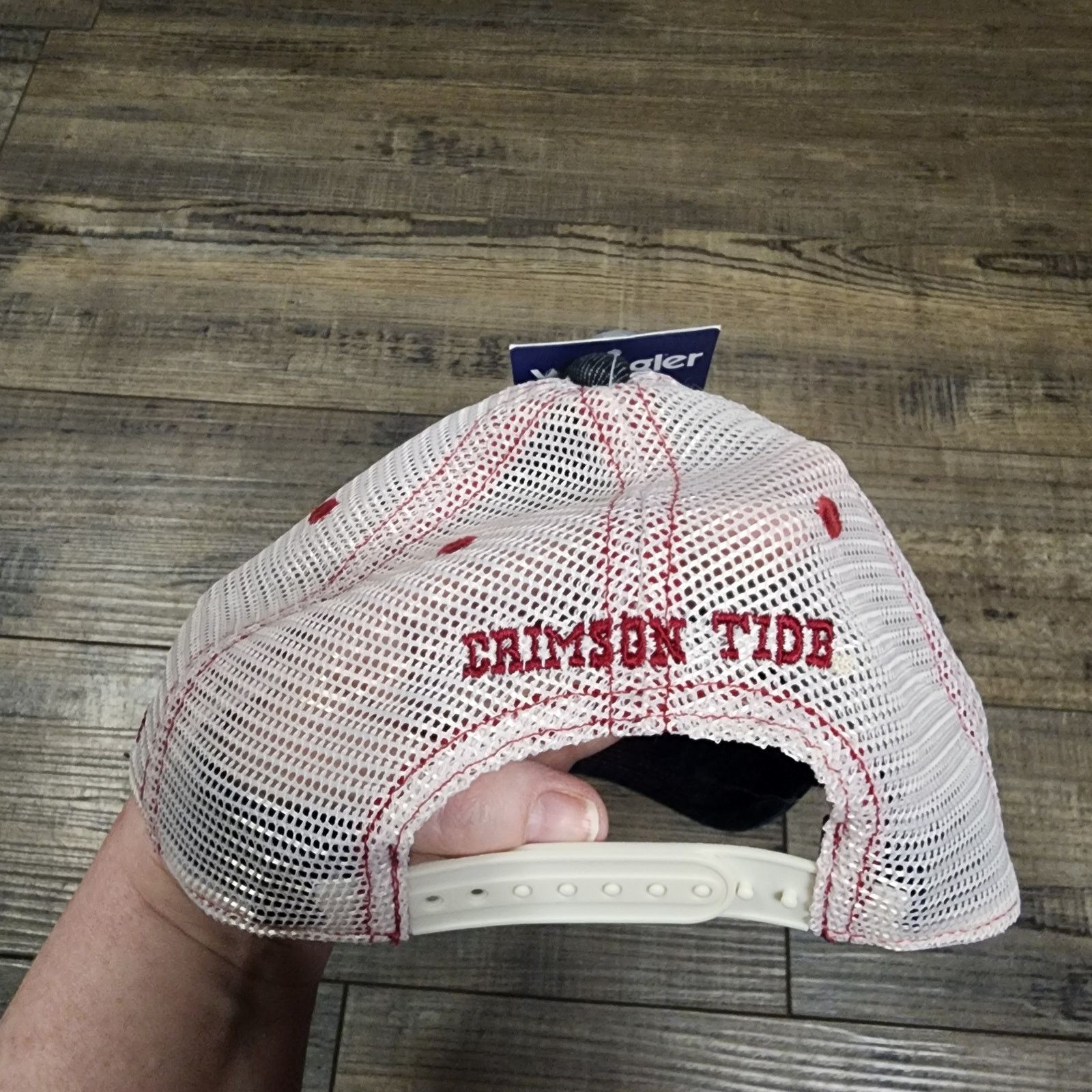 Wrangler Alabama cap wrangler new Crimson Tide snapback hat cb Size ONE SIZE - 3 Thumbnail