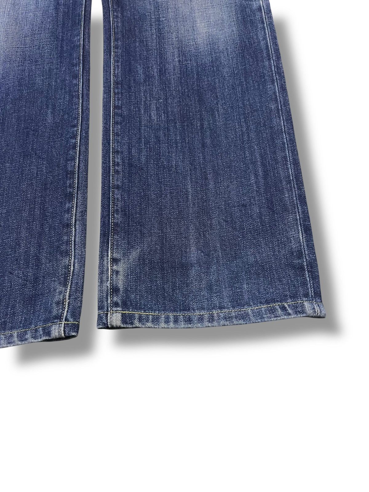 Uniqlo Loose Vintage Uniqlo Kaihara Japan - Faded Wash Jeans Size US 35 - 7 Thumbnail