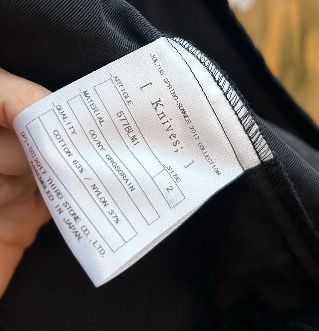 Julius Julius SS17 “Knives” MA-1 Bomber Jacket Size 2 (577BLM1) Size US M / EU 48-50 / 2 - 9 Thumbnail