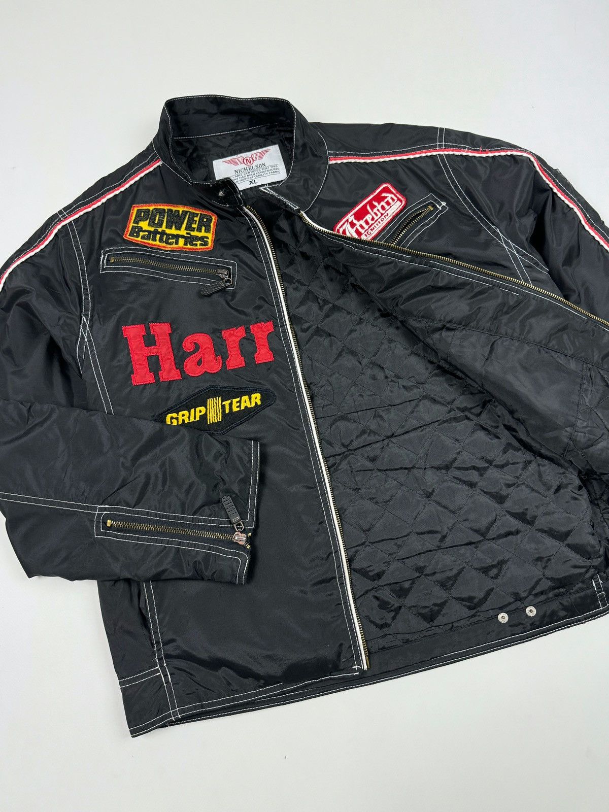 Vintage Vintage Harrison Gibson Racing Jacket Size US L / EU 52-54 / 3 - 14 Thumbnail