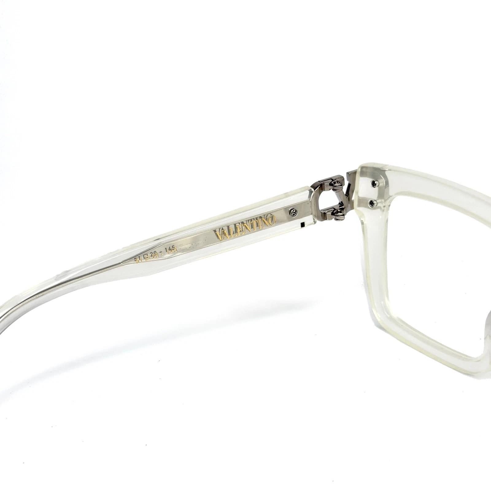 Valentino VALENTINO V-SIDE VLX131 VLX 131D Geometric Optical Frame Size ONE SIZE - 6 Thumbnail