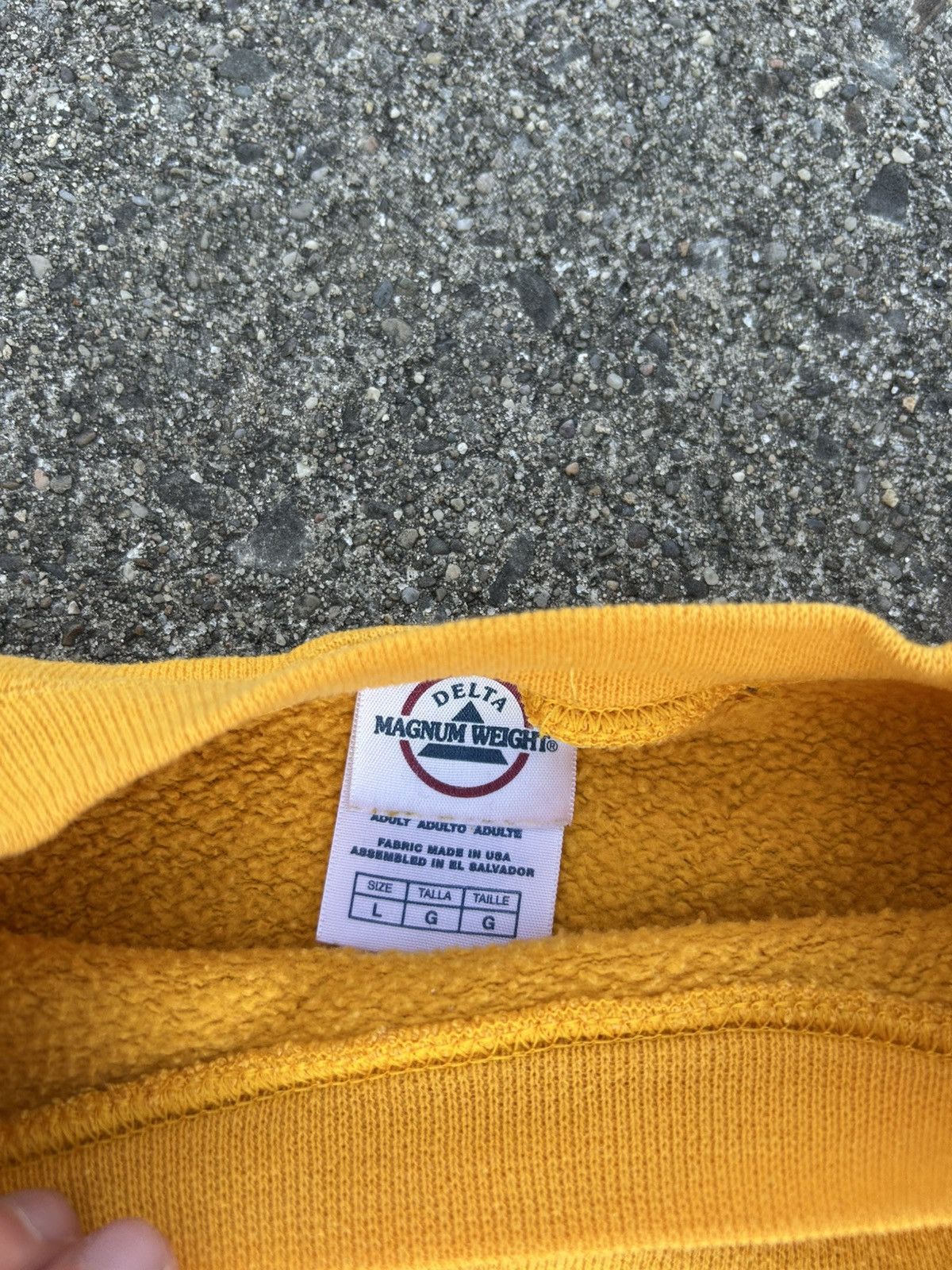 Delta Vintage West Virginia University Crewneck Size US L / EU 52-54 / 3 - 3 Thumbnail