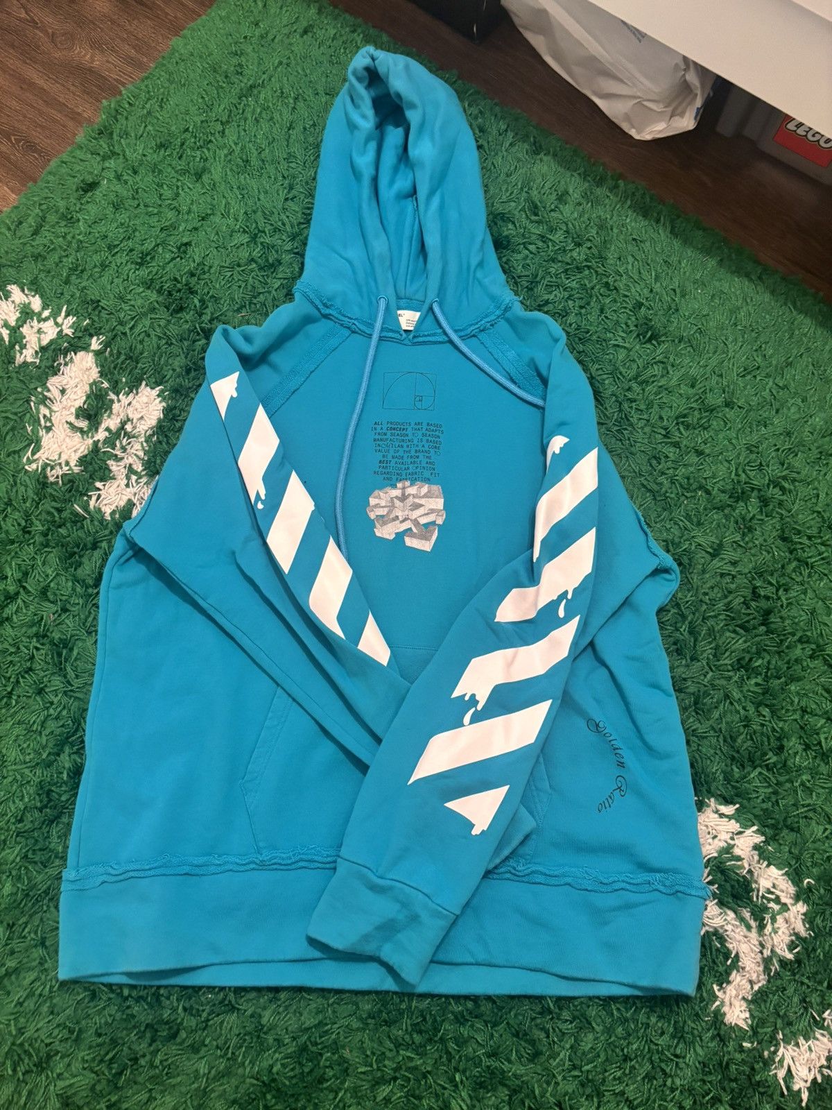 Off-White Off White Oversized Logo Hoodie Size US S / EU 44-46 / 1 - 2 Thumbnail