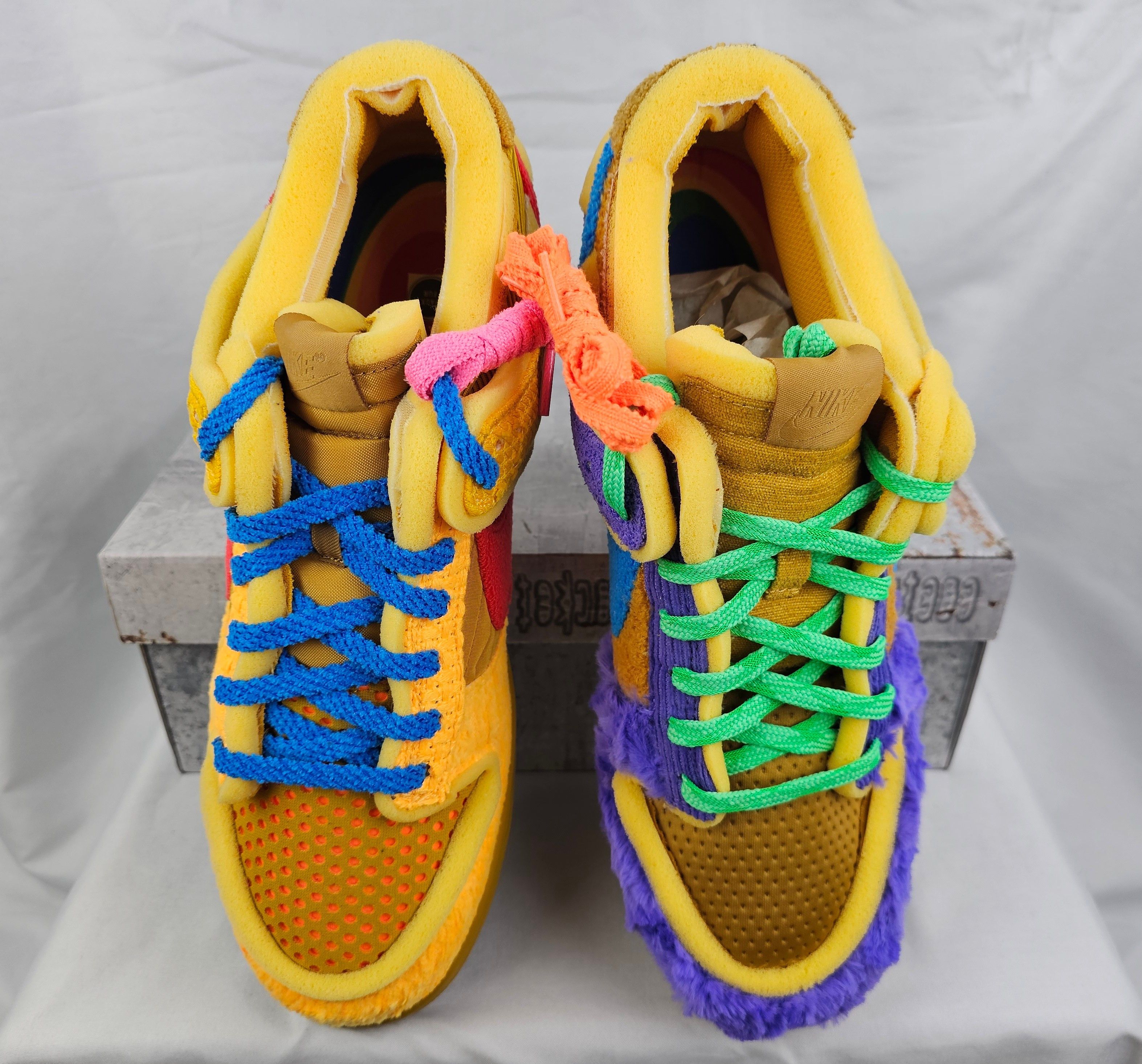 CPFM Nike Dunk Low Swamp Sponge Gold Psychic Purple NEW