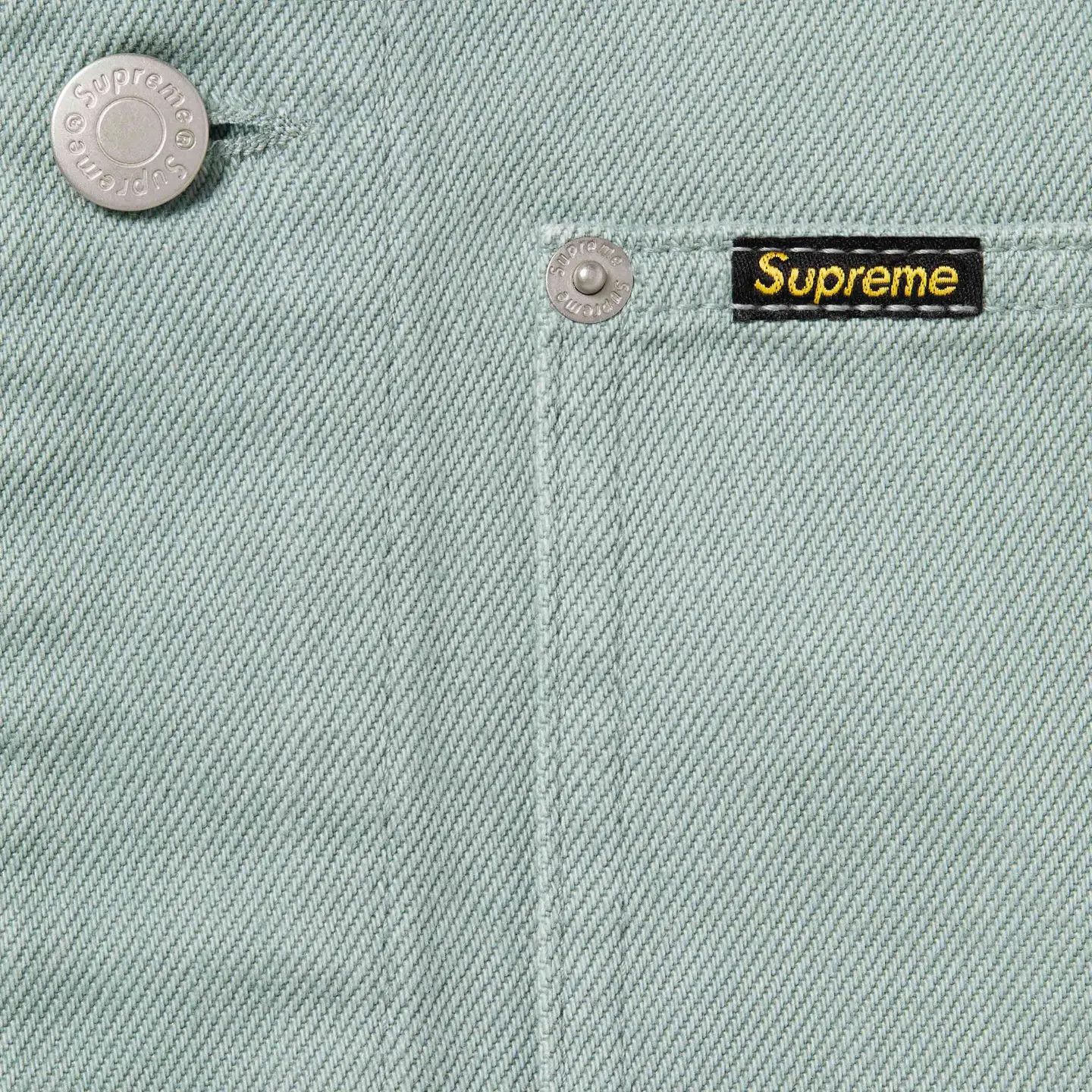 Supreme ⭐ Supreme denim chore trucker jacket rare! ⭐ Size US XL / EU 56 / 4 - 2 Thumbnail