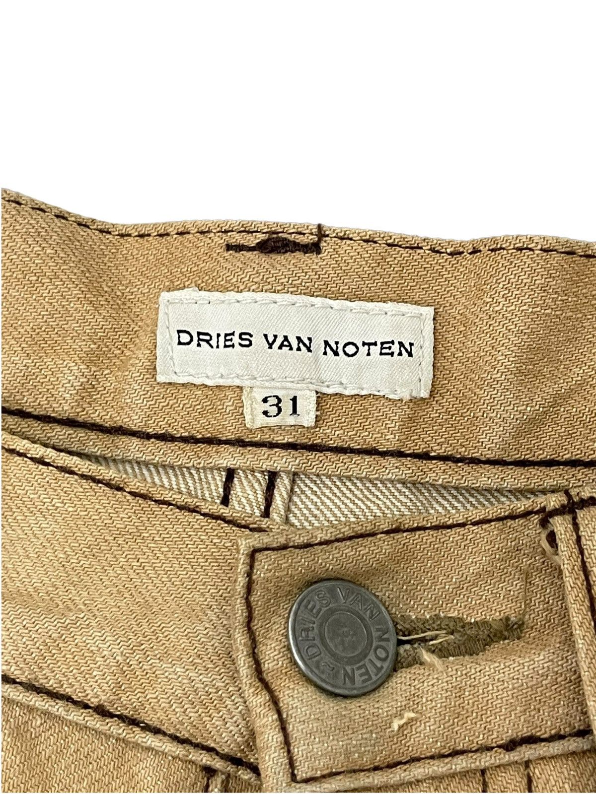 Dries Van Noten Dries Van Noten Dirty Distress Denim Regular Fit 8🟦5 Size US 30 / EU 46 - 11 Thumbnail