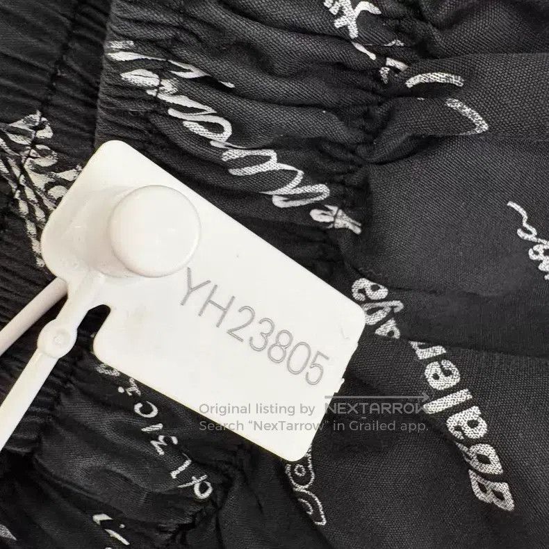 Balenciaga Balenciaga Black Bulletproof Logo Short Pants Size US 28 / EU 44 - 9 Thumbnail