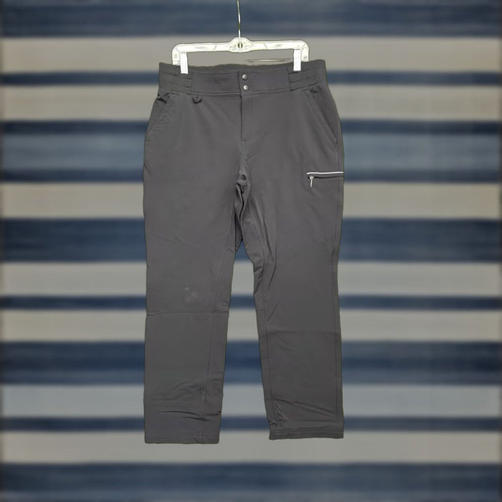 Vintage Duluth Pants Womens 14 Black Hills Slim Fit Utility Hiking Cargo Water Repellent Size 36" / US 14 / IT 50 - 1 Thumbnail