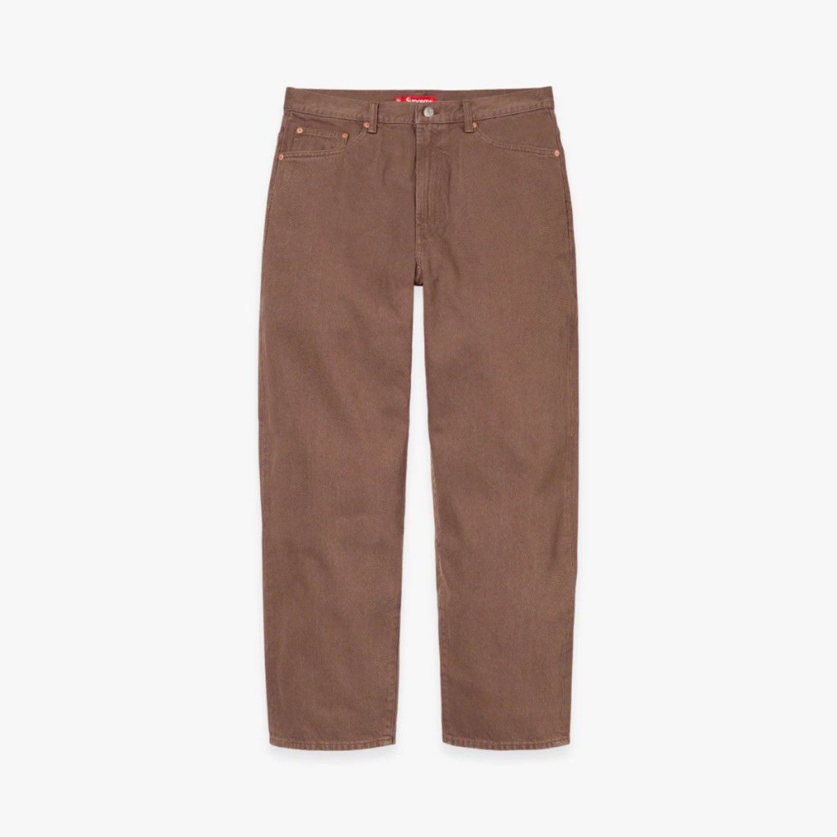 Supreme supreme baggy jean fw23 brown size 36 camo locharron Size US 36 / EU 52 - 9 Thumbnail
