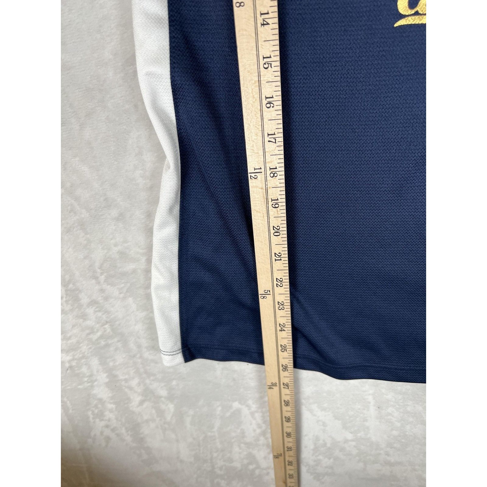 Majestic California Golden Bears Shirt Womens Large Navy White NCAA F Size L / US 10 / IT 46 - 5 Thumbnail