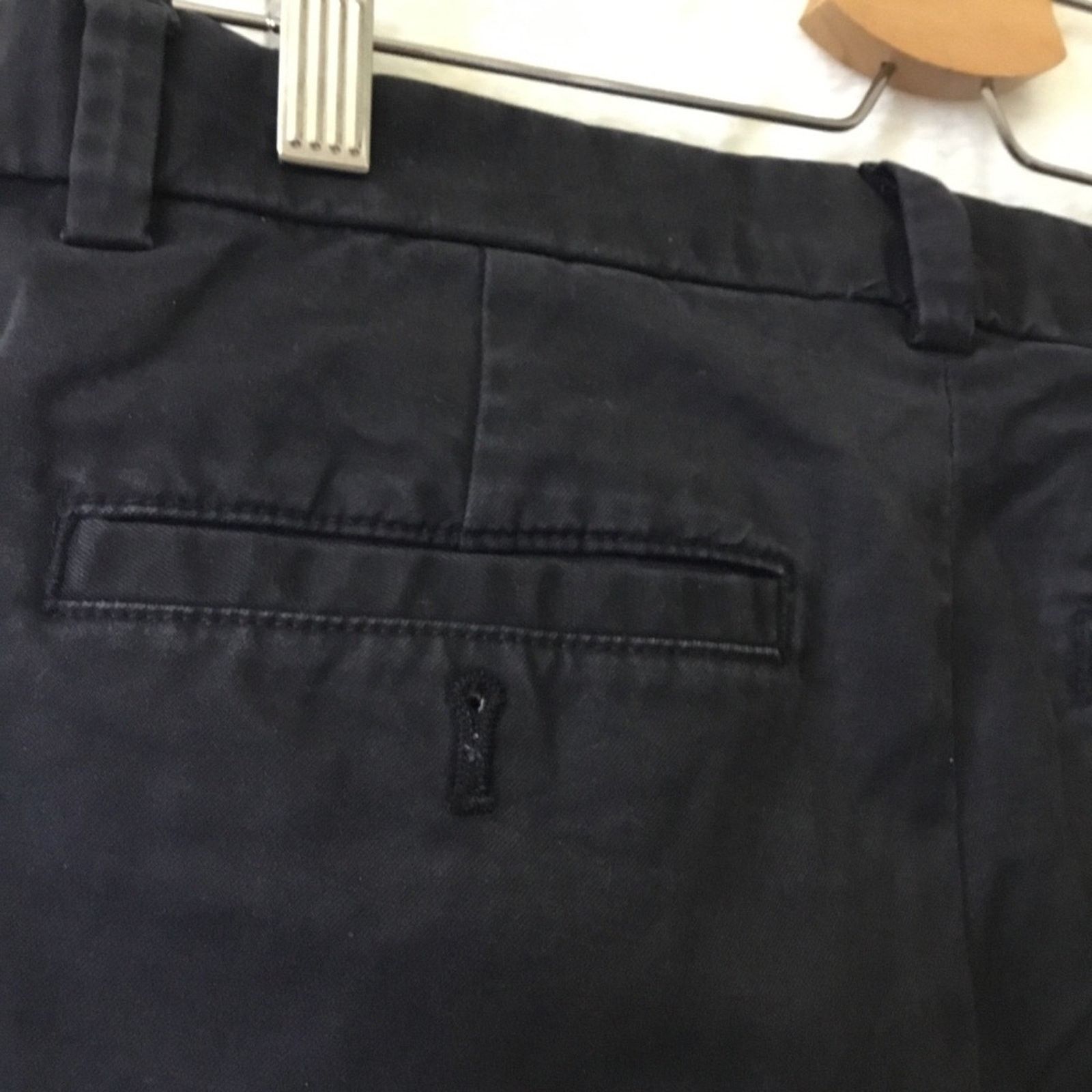 Banana Republic Banana Republic Black Men's Flat Front Aiden Strength Chinos Size US 28 / EU 44 - 7 Thumbnail