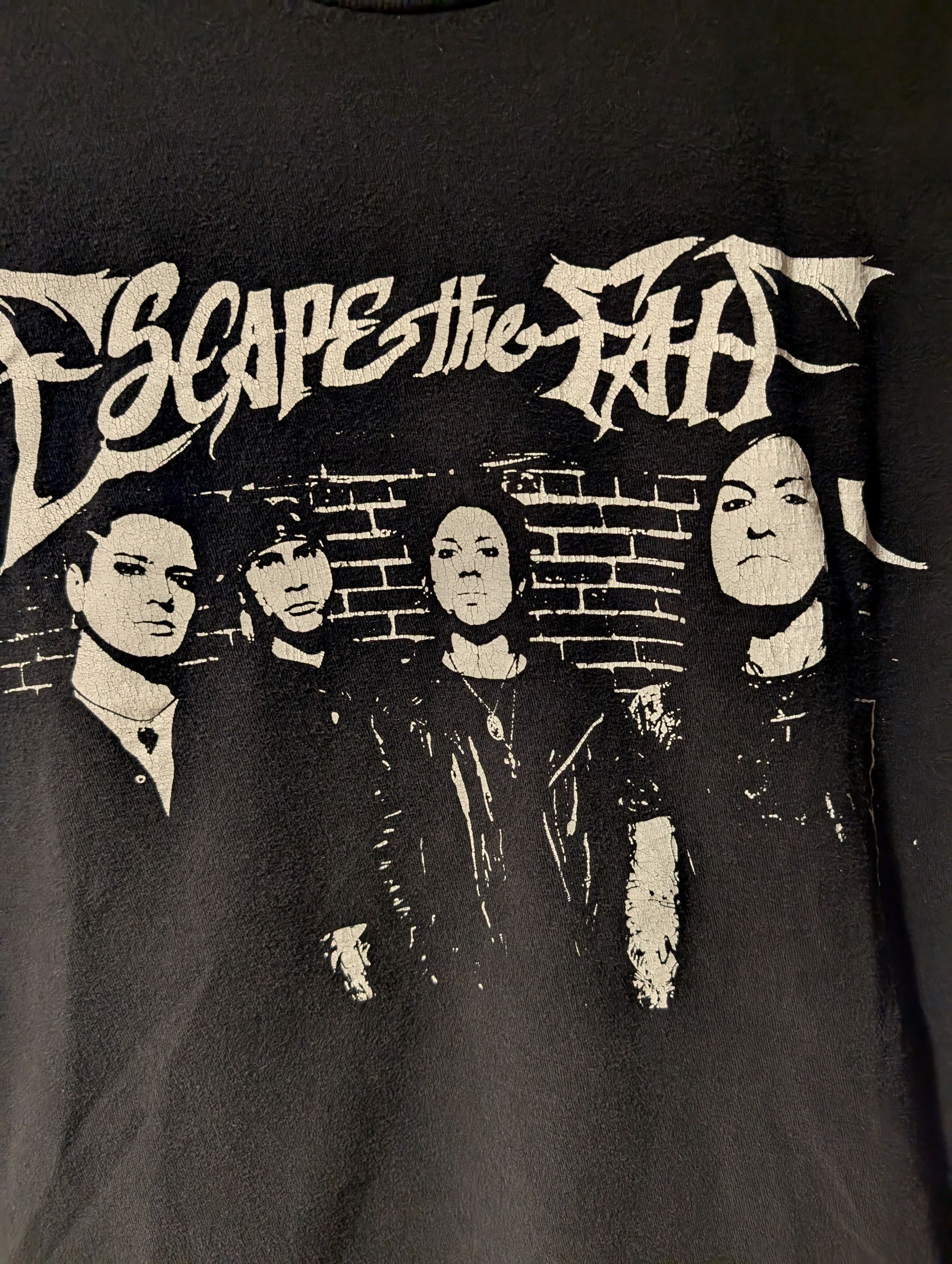 Band Tees Vintage 2017 Escape the Fate Rage on the Stage Black T-Shirt Size US S / EU 44-46 / 1 - 2 Thumbnail