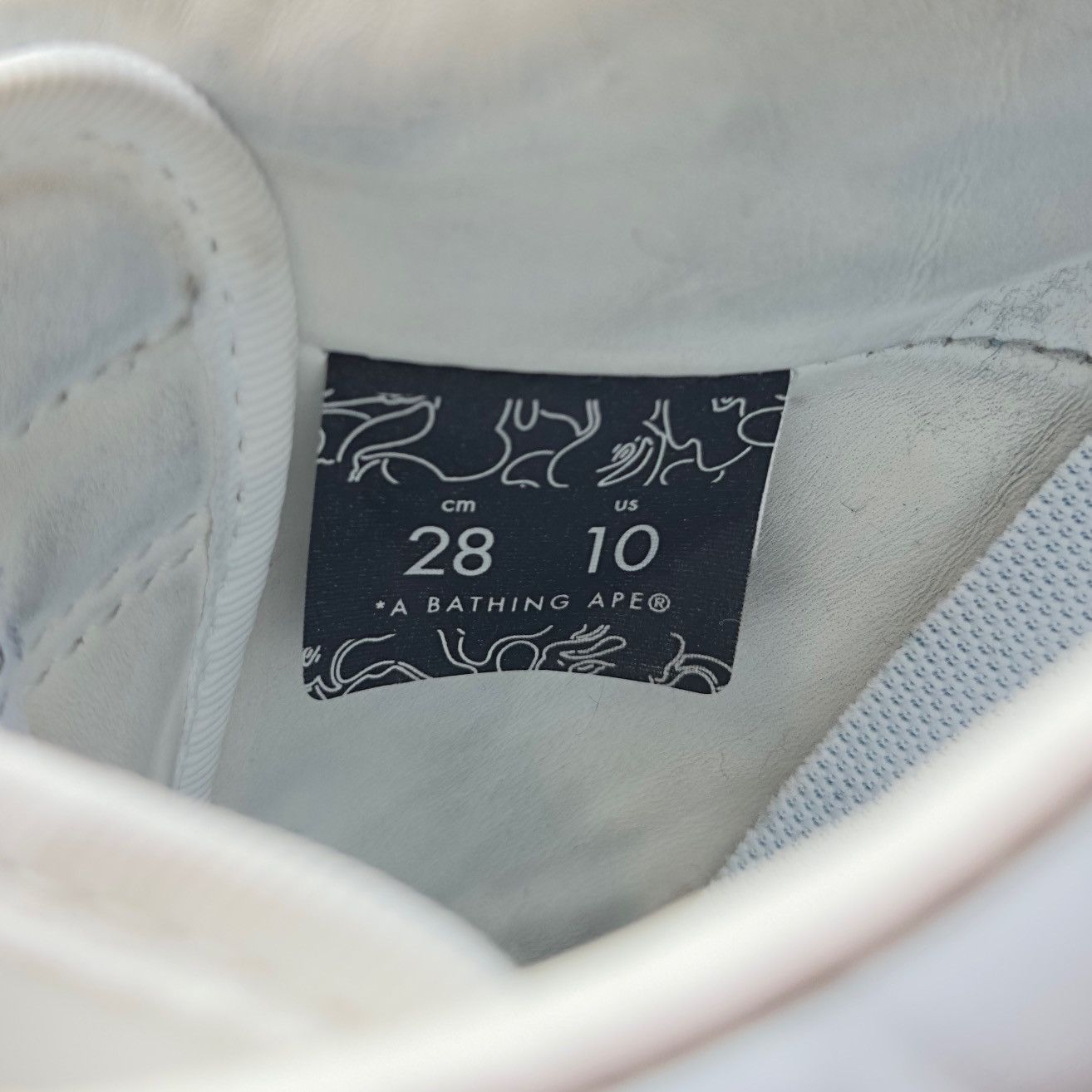 Bape A Bathing Ape Bapesta Grey/Black 2021 Size US 10 / EU 43 - 17 Thumbnail
