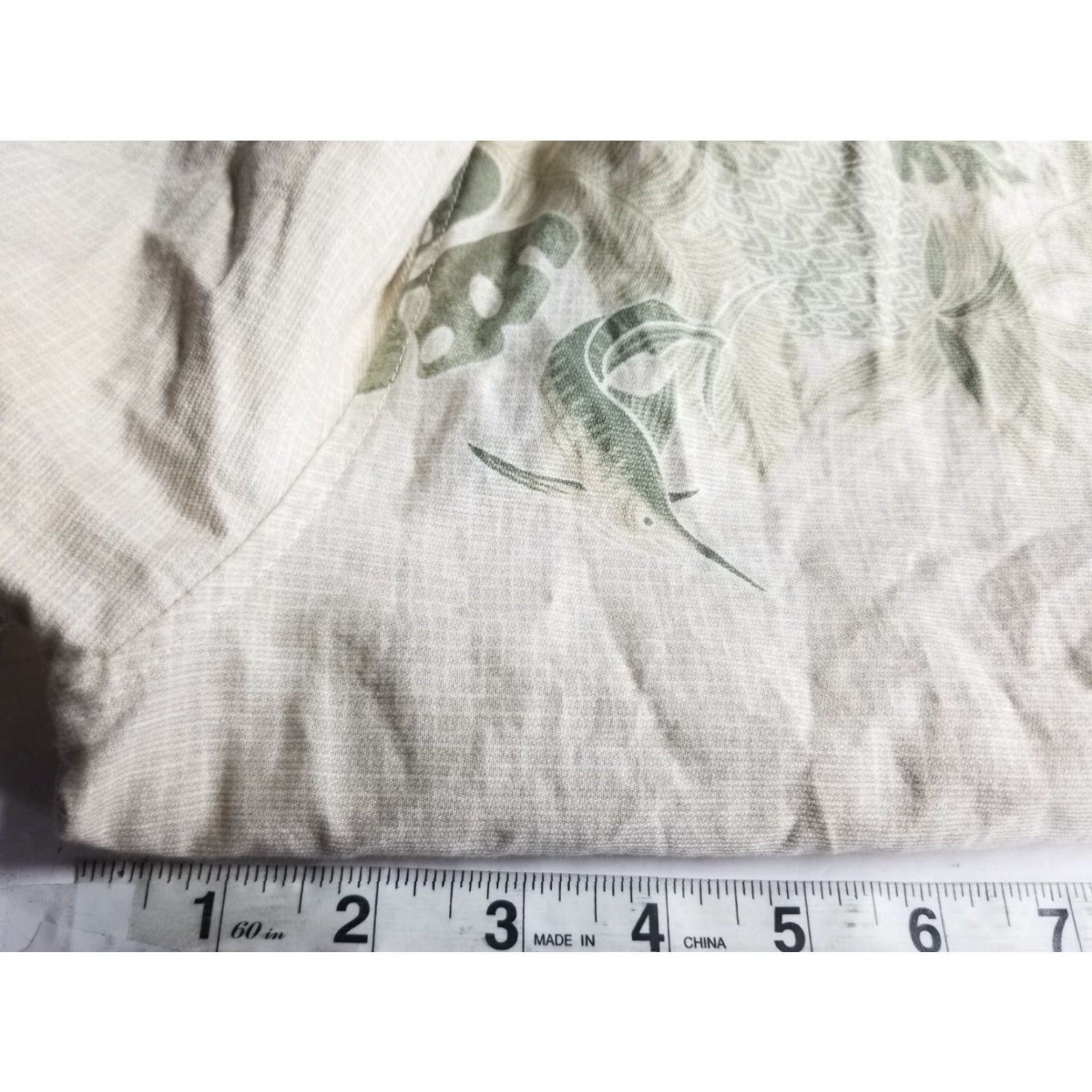 Guy Harvey AFTCO Bluewater Marlin Print Short Sleeve Button Up Shirt Men XL Guy Harvey Graphic Print Multicolor Crew? Size US XL / EU 56 / 4 - 3 Thumbnail