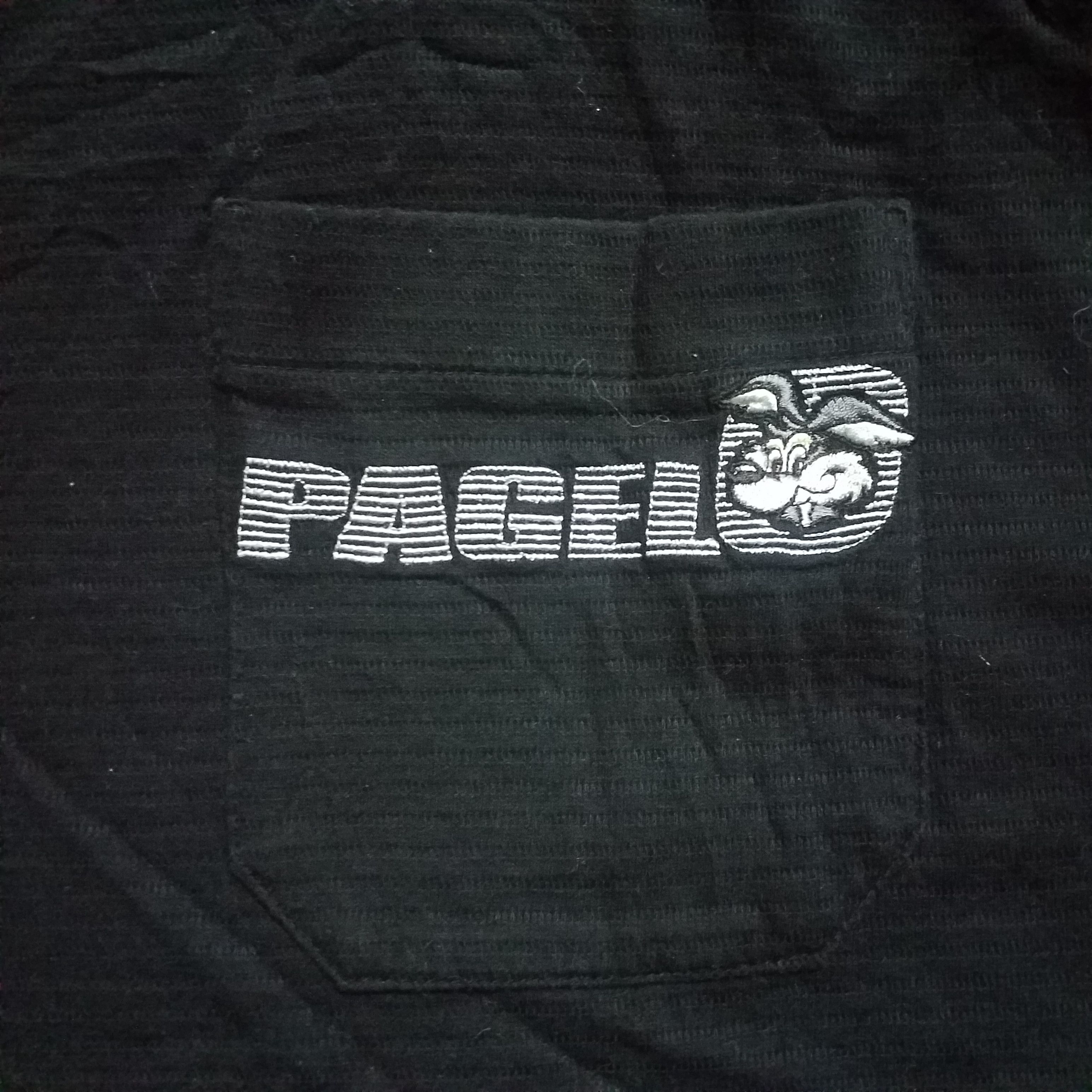 Japanese Brand PAGELO SHIRT POCKET T WITH RAIBOW STRIPE LIKE NEW Size US XL / EU 56 / 4 - 2 Thumbnail