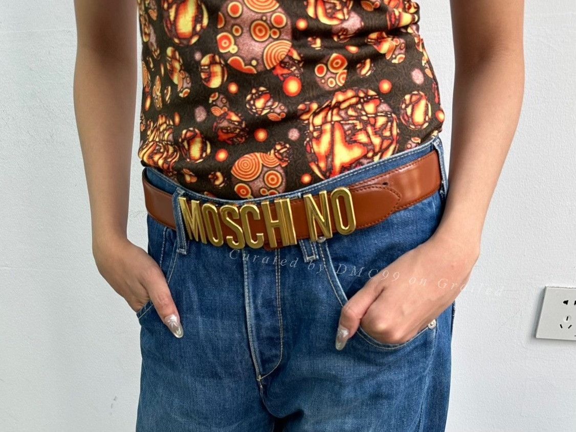 Moschino MOSCHINO Vintage Brown Belt Size ONE SIZE - 1 Thumbnail