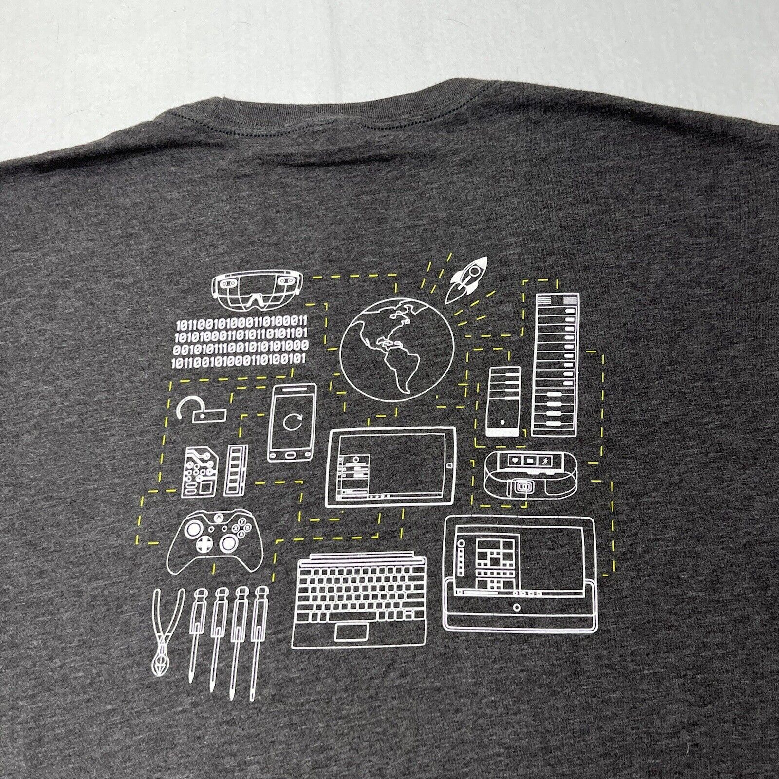 Other Microsoft Corporation Intern Short Sleeve Graphic T Shirt Size US L / EU 52-54 / 3 - 11 Thumbnail