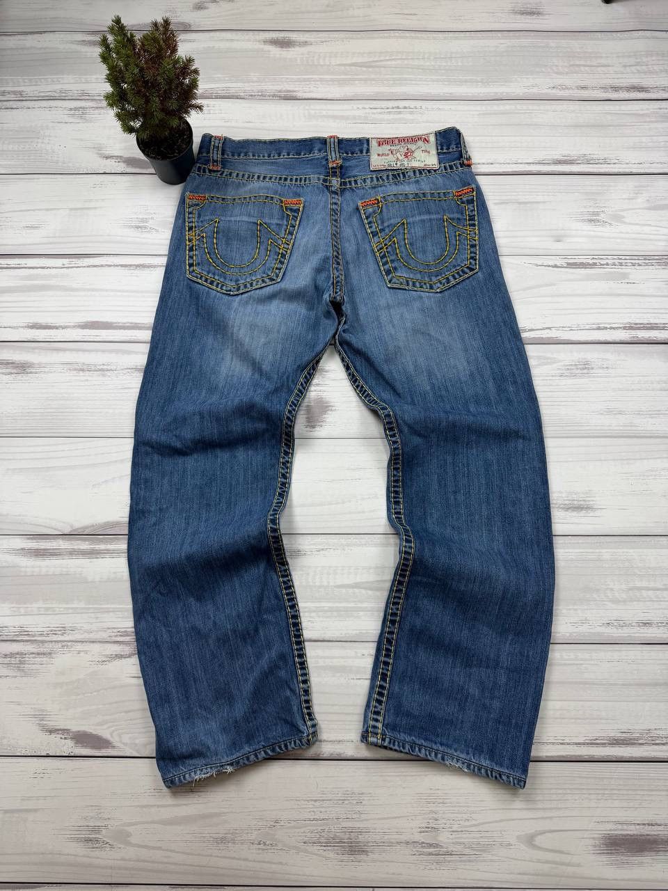 True Religion Vintage True Religion Jeans straight leg - blue Made U.S.A Size US 36 / EU 52 - 1 Thumbnail
