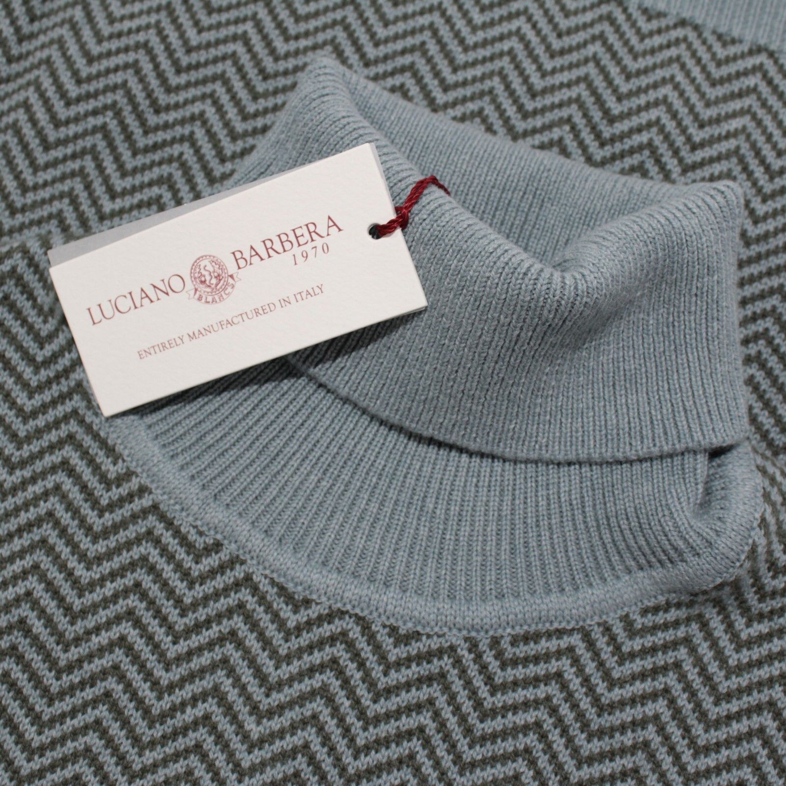 Luciano Barbera Luciano Barbera Sweater Size US XL in Blue Size US XL / EU 56 / 4 - 1 Thumbnail