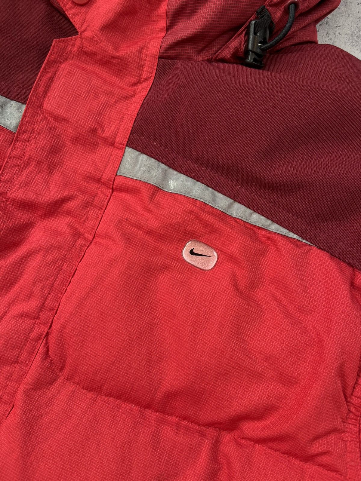 Nike × Vintage 90’s NIKE RETRO Y2K DOWN PUFFER JACKET SWOOSH LOGO RARE Size US S / EU 44-46 / 1 - 2 Thumbnail