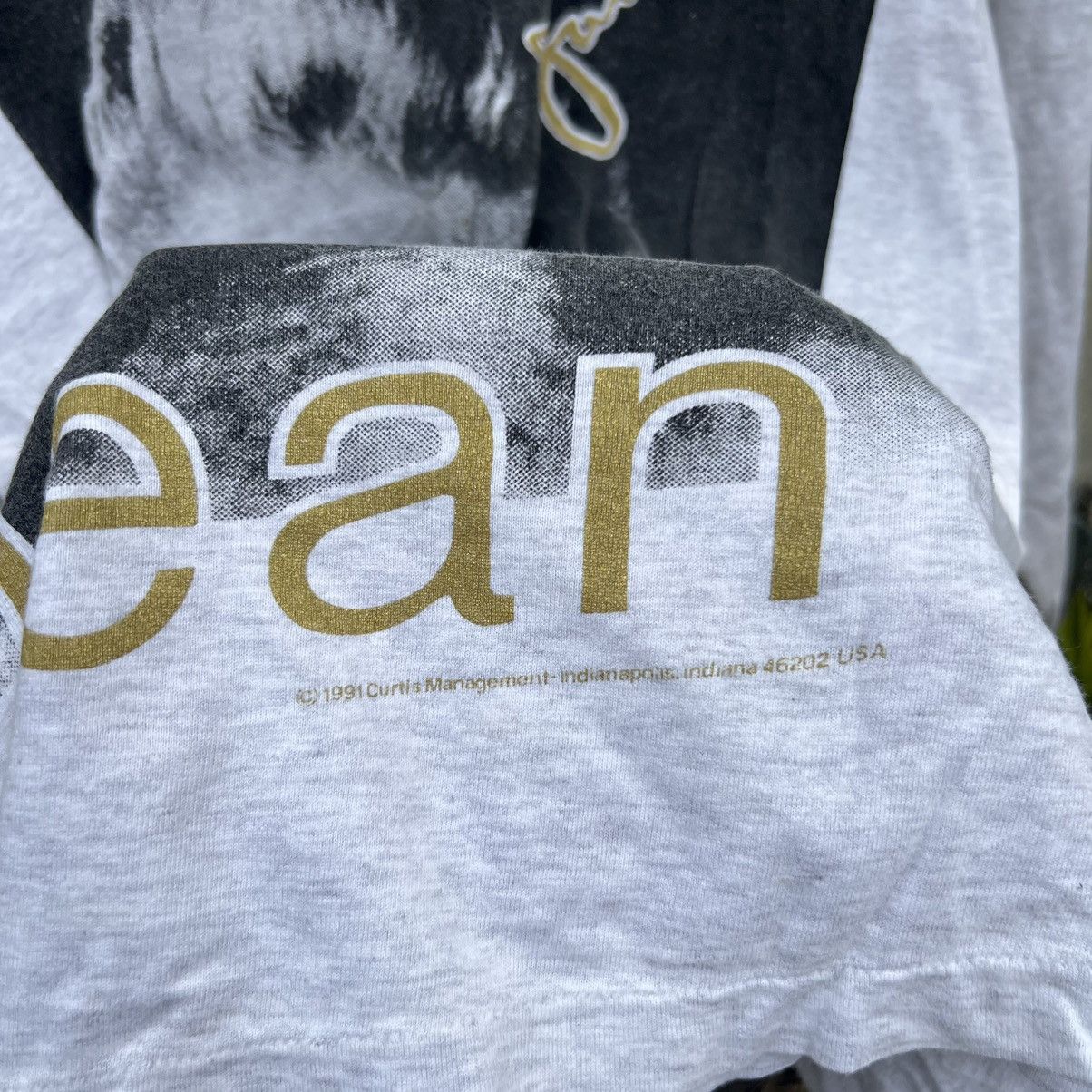 Vintage “VINTAGE” 1991 JAMES DEAN LONG SLEEVE TEE Size US M / EU 48-50 / 2 - 8 Thumbnail