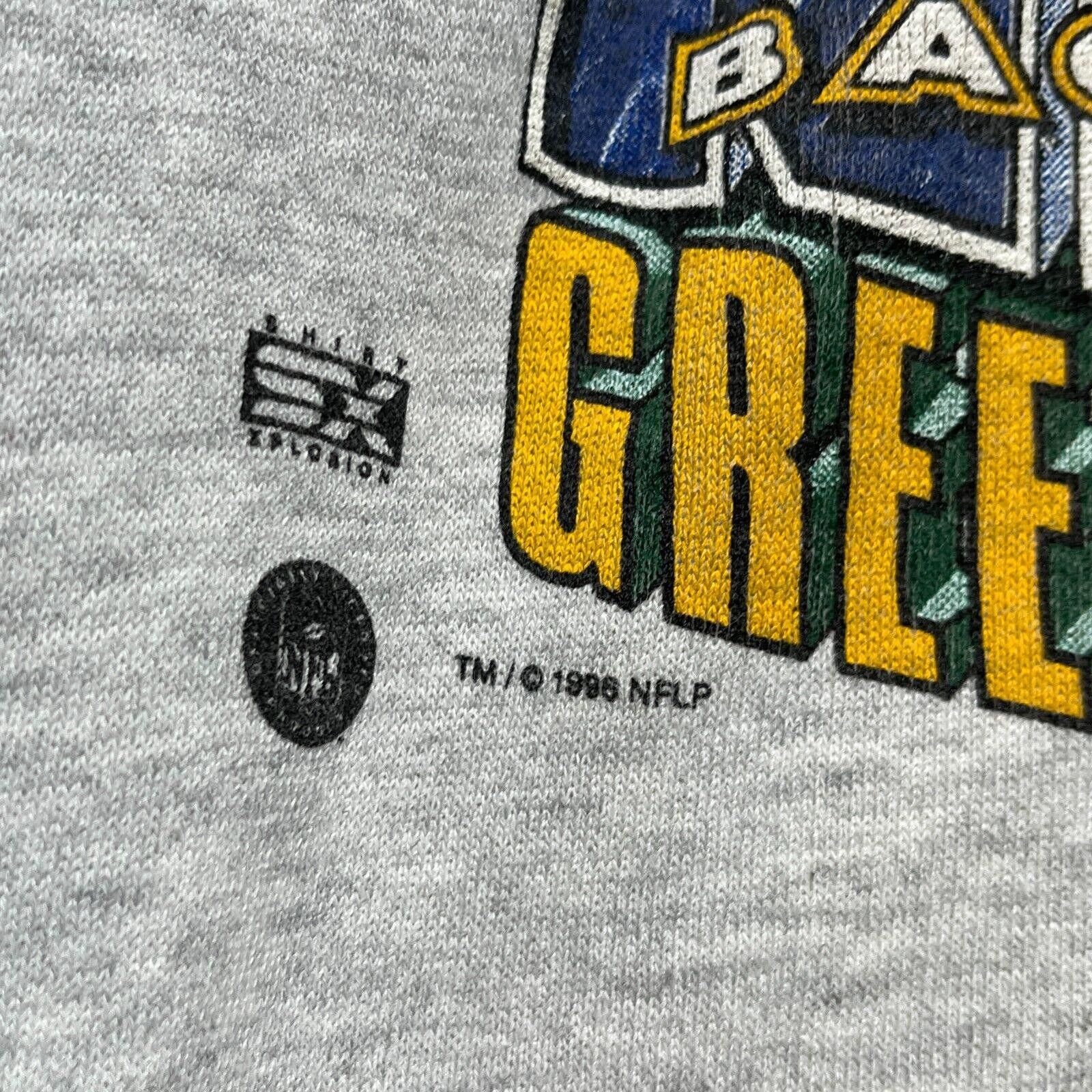 Vintage Vintage 1996 NFL Green Bay Packers Sweatshirt XL Brett Favre Size US XL / EU 56 / 4 - 5 Thumbnail