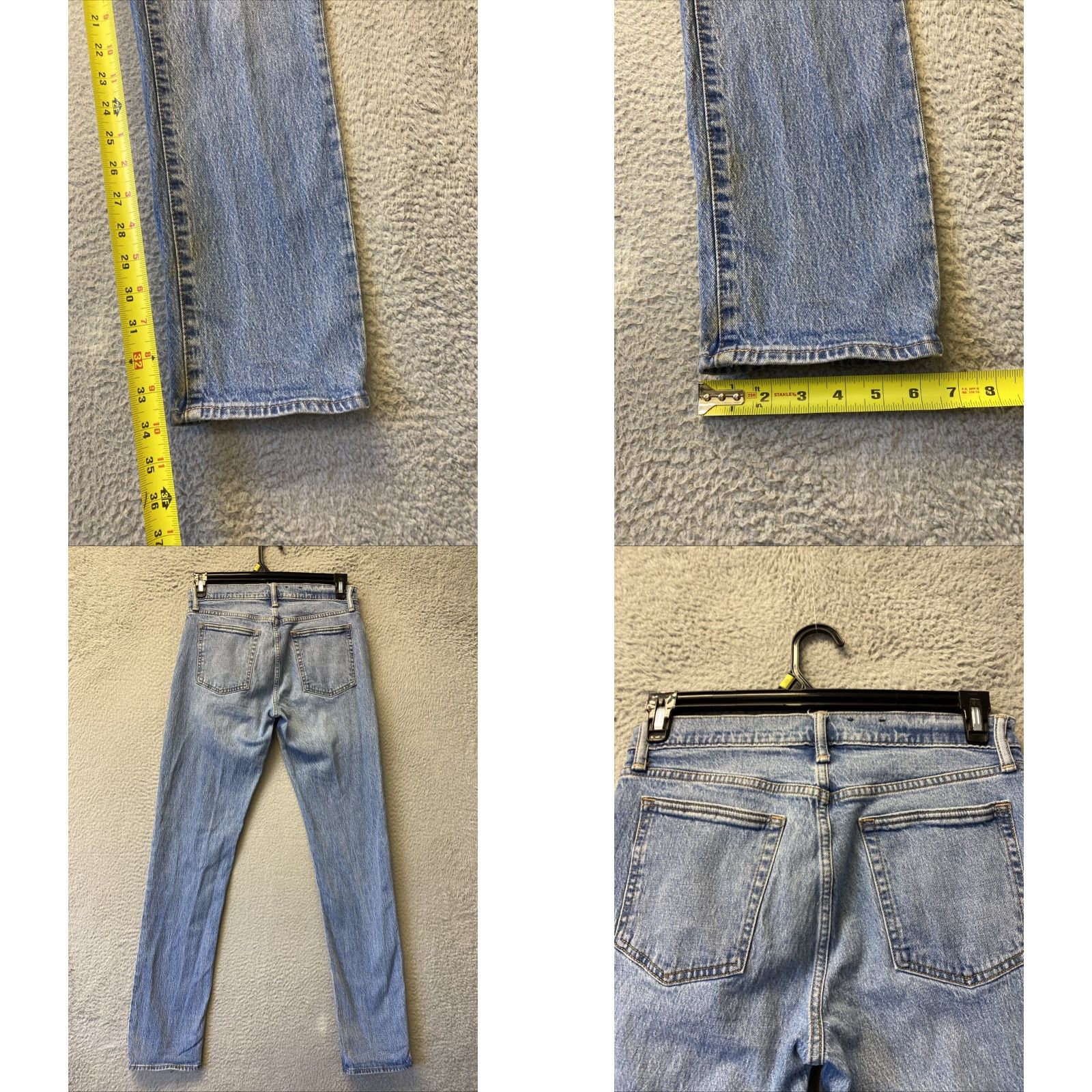 Gap NWOT Gap Athletic Fit Denim Jeans Mens 30x34 Blue Flat Front Size US 30 / EU 46 - 8 Thumbnail