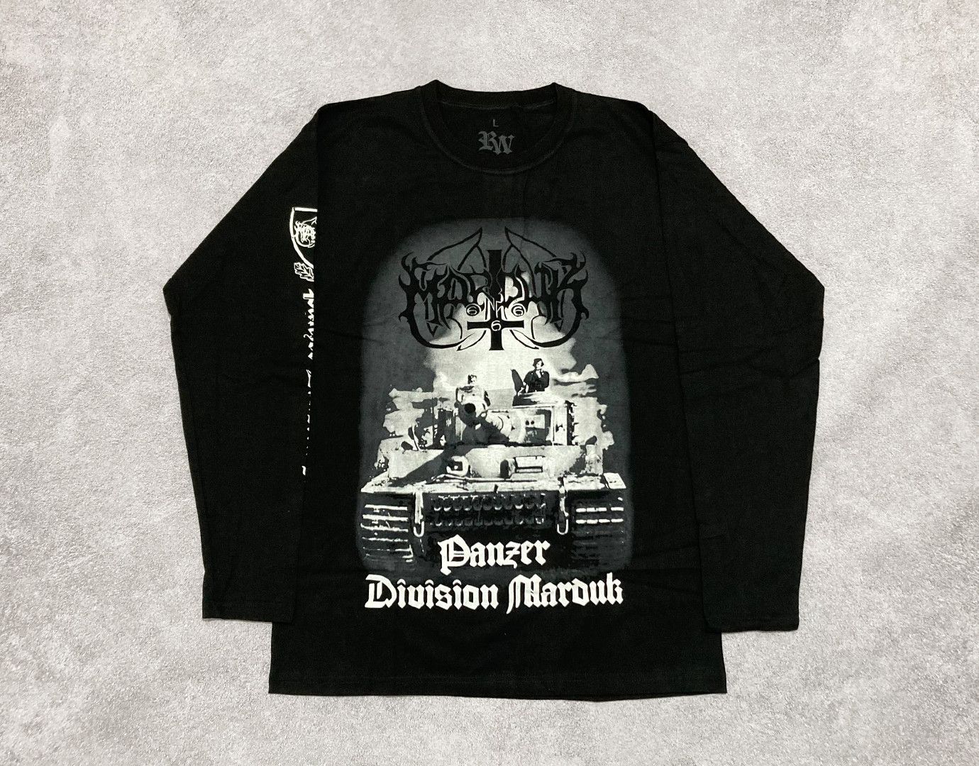 Band Tees Long Sleeve Marduk - Panzer Division Marduk - black metal Size US L / EU 52-54 / 3 - 1 Thumbnail